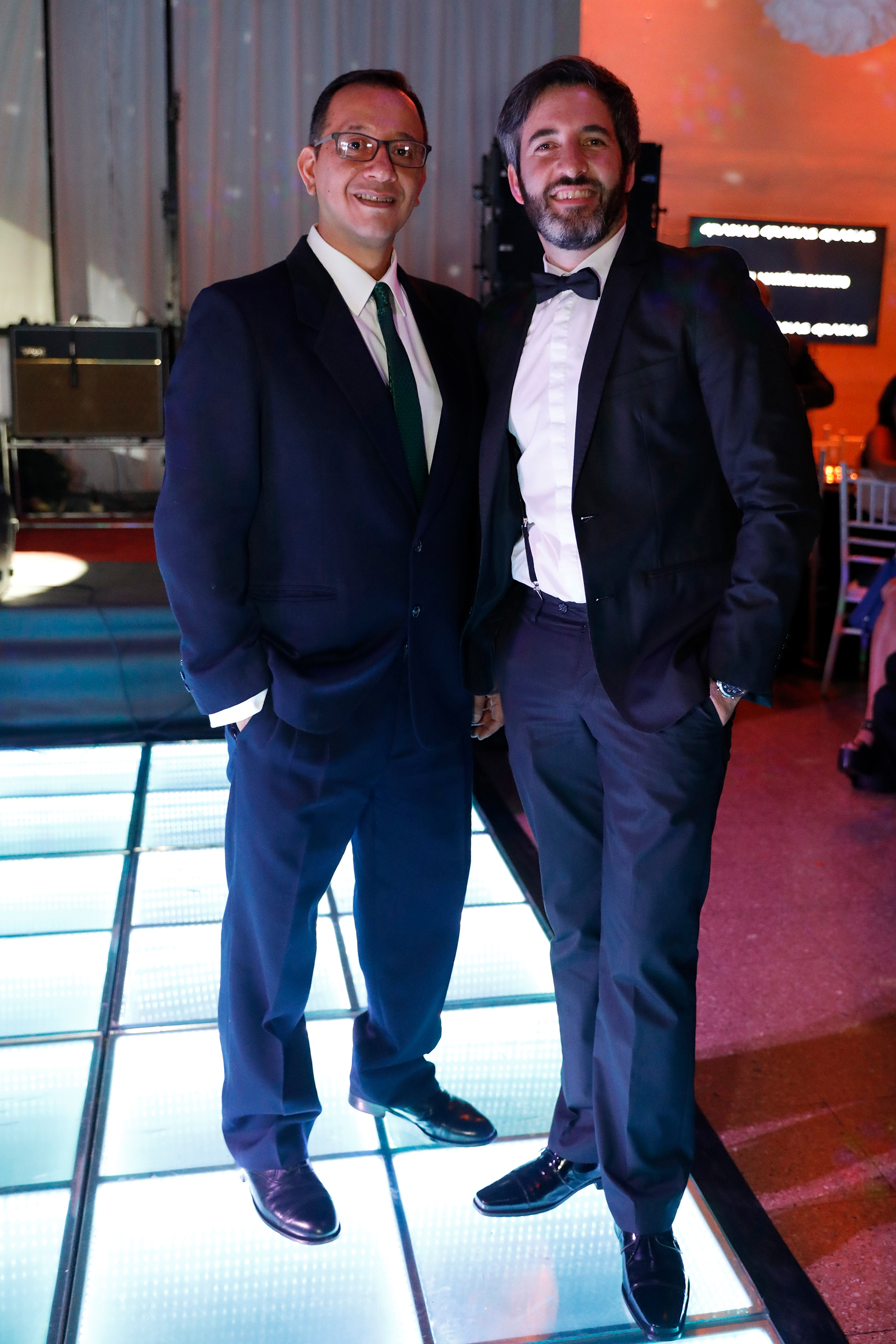 Franco Ivan Gallo y el productor Daniel Martínez Barreto /// Fotos: Julián Valerga