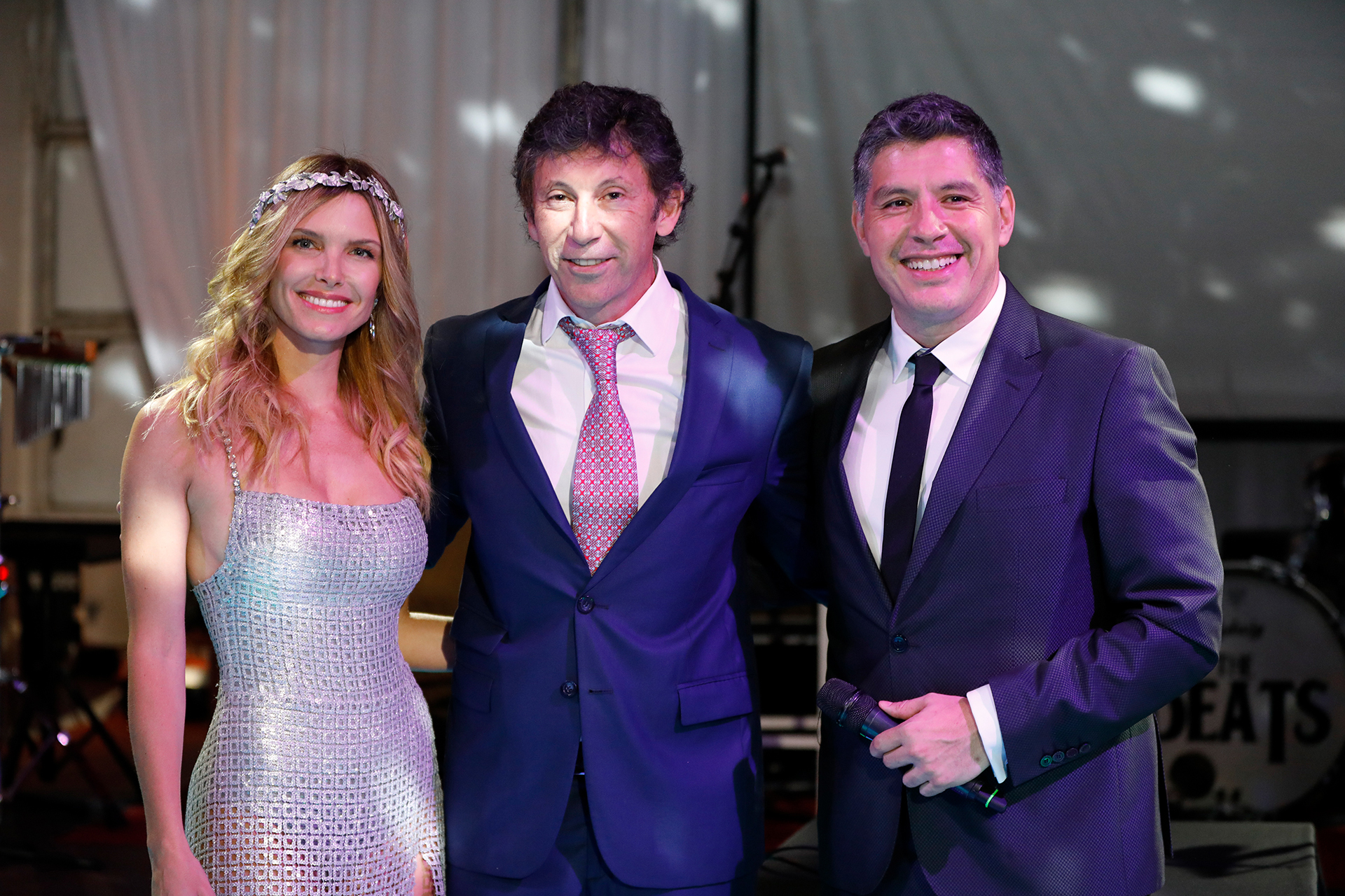 Sofía Zámolo, Gustavo Posse y Guillermo Lobo