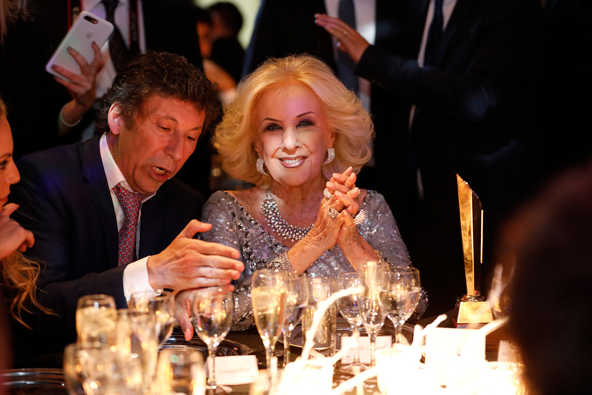 Gustavo Posse y Mirtha Legrand