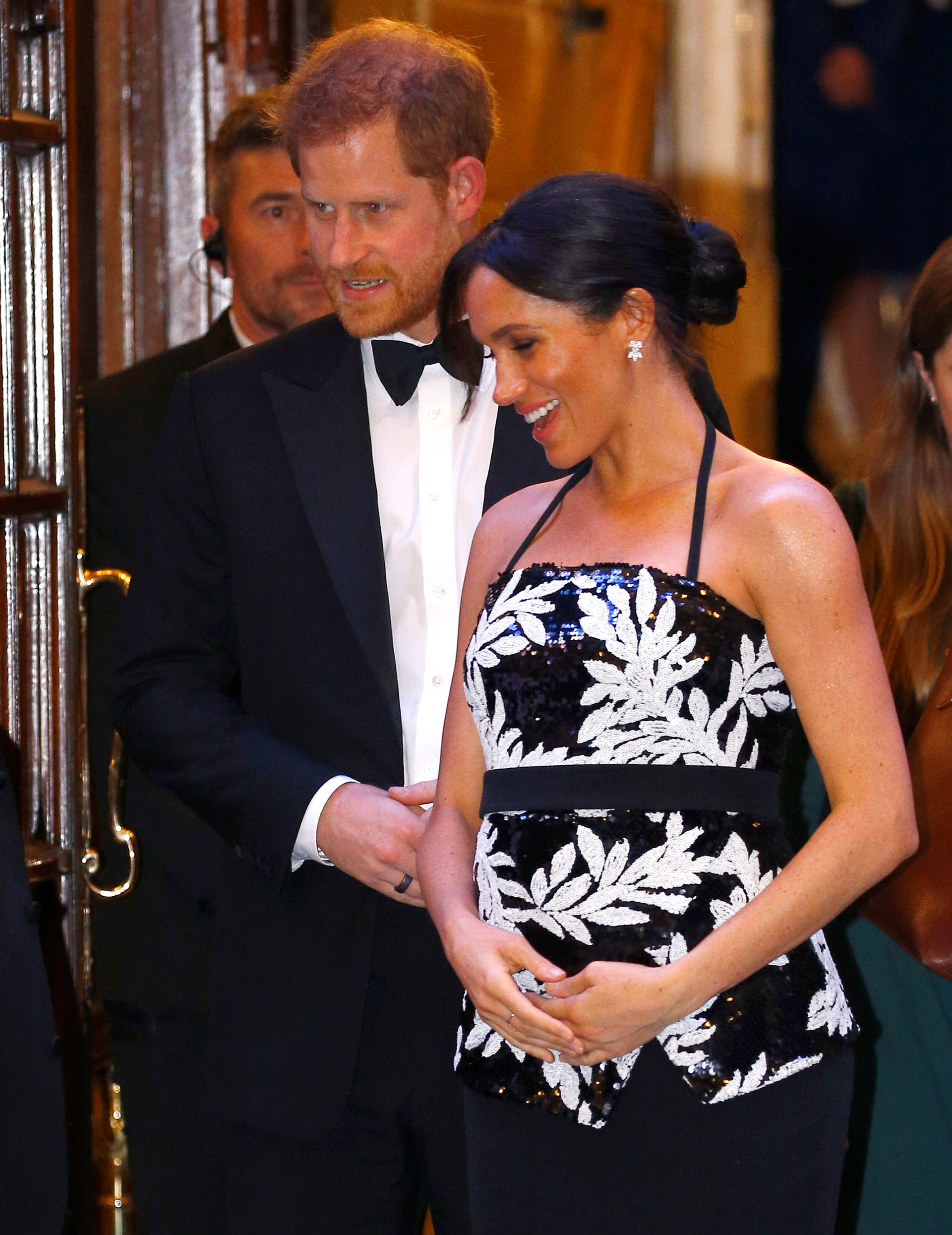 La duquesa de Sussex, junto a su marido, el príncipe Harry