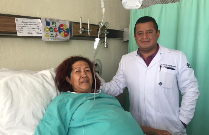 La paciente había recibido pronósticos nada alentadores por parte de los centros médicos que había visitado con anterioridad (Foto: Tu_IMSS)