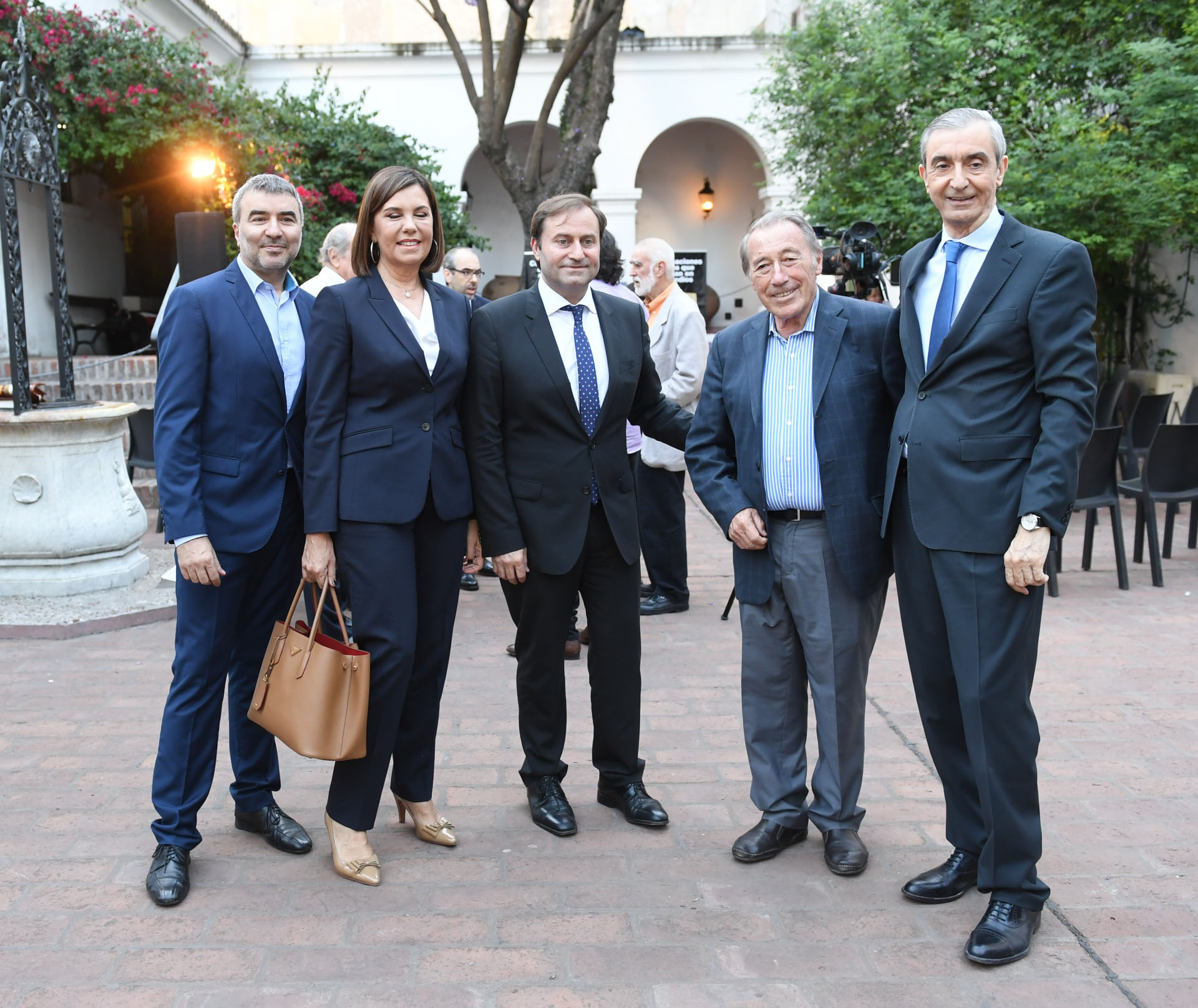 Javier Calvo, Liliana Parodi, Néstor Sclauzero, José Ignacio López y Nelson Castro