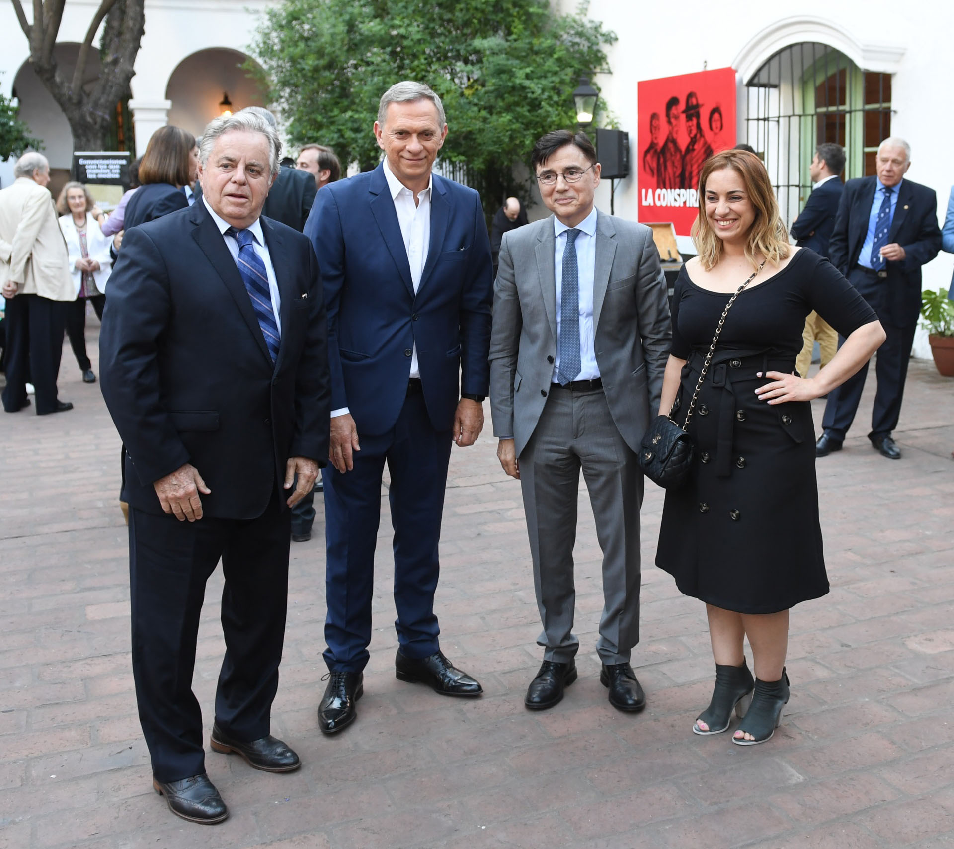 Roberto García, Marcelo Bonelli, Jorge Fontevecchia y María Julia Oliván