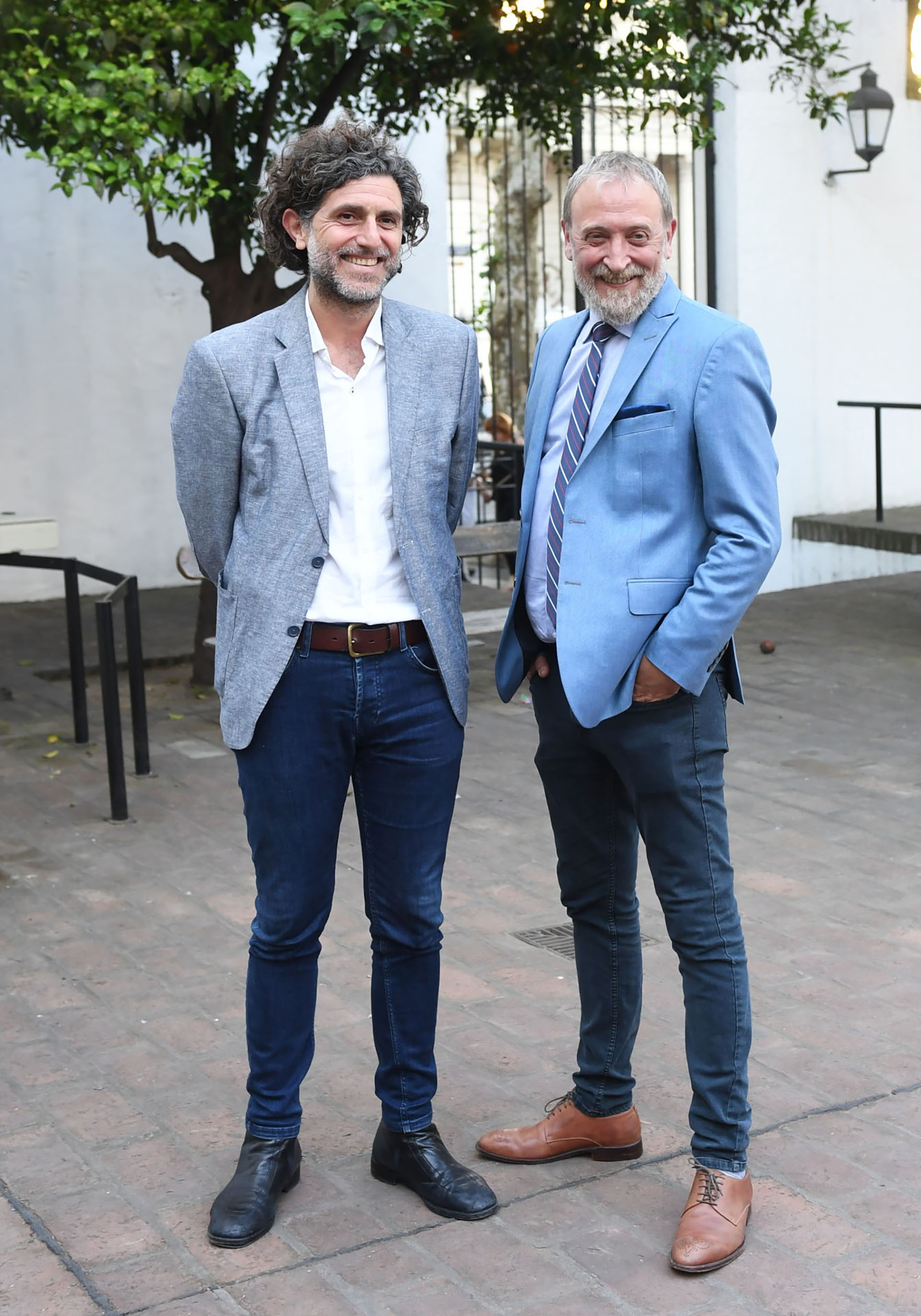 Nacho Iraola y Edi Zunino