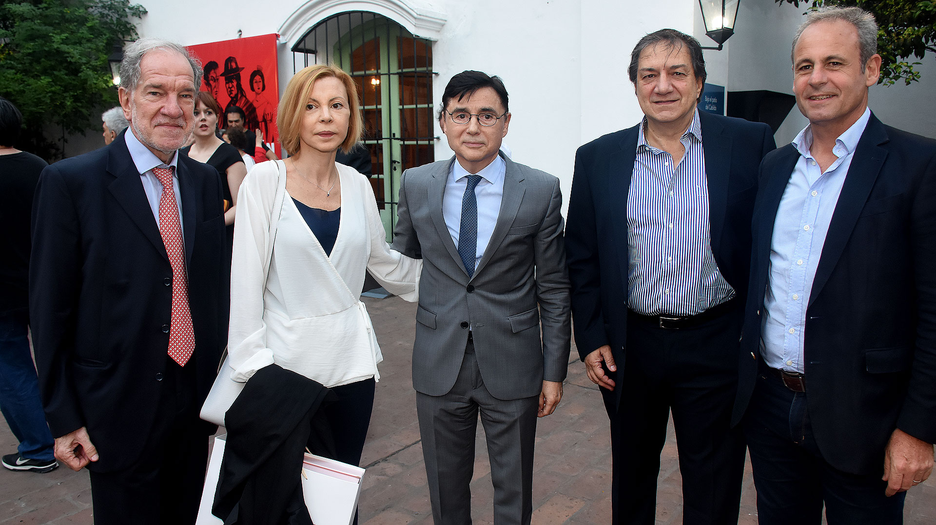 Héctor D’Amico, Silvana Boschi, Jorge Fontevecchia, Alberto Amato y Claudio Jacquelin