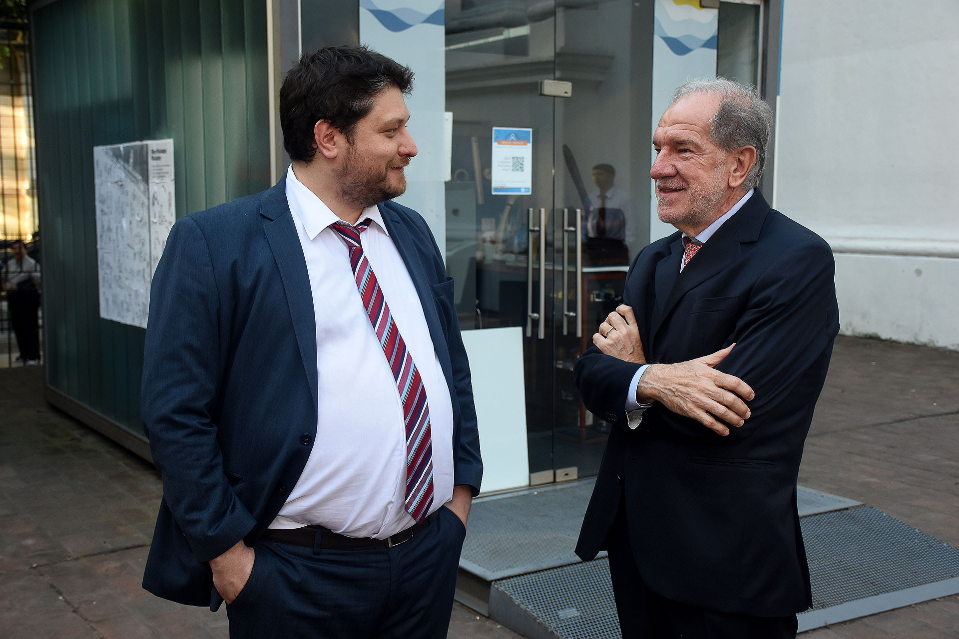 Nicolás Wiñazki y Héctor D’Amico