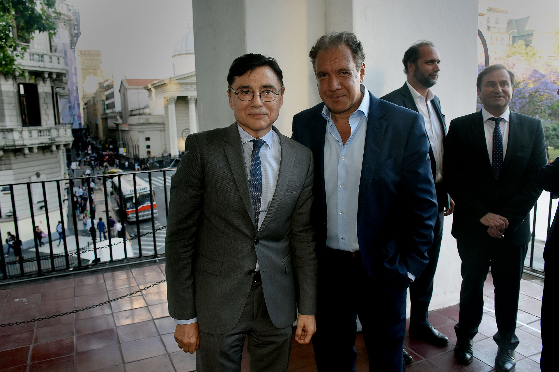 Jorge Fontevecchia y Daniel Hadad, fundador y CEO de Infobae