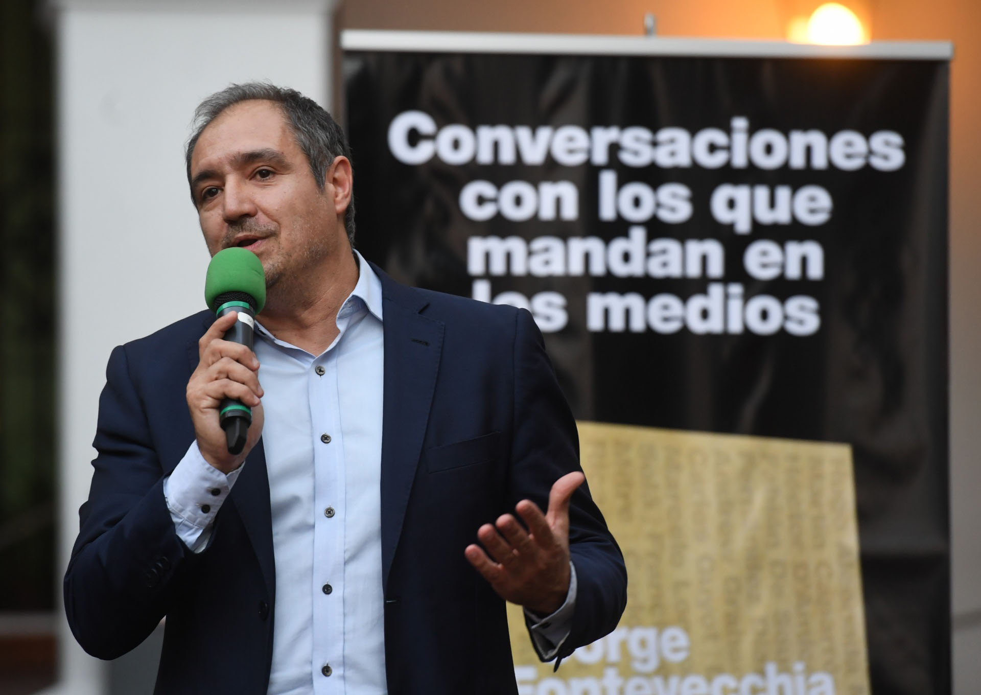 El periodista de La Nación Diego Cabot, que destapó la investigación de los cuadernos
