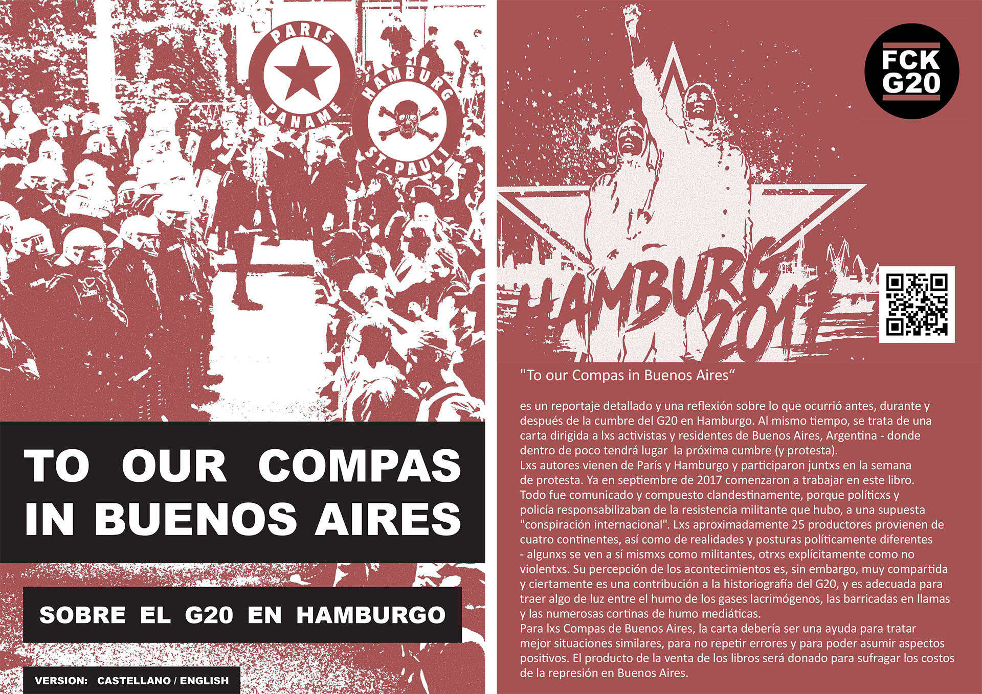 La tapa del manual de protesta que estudia el Gobierno