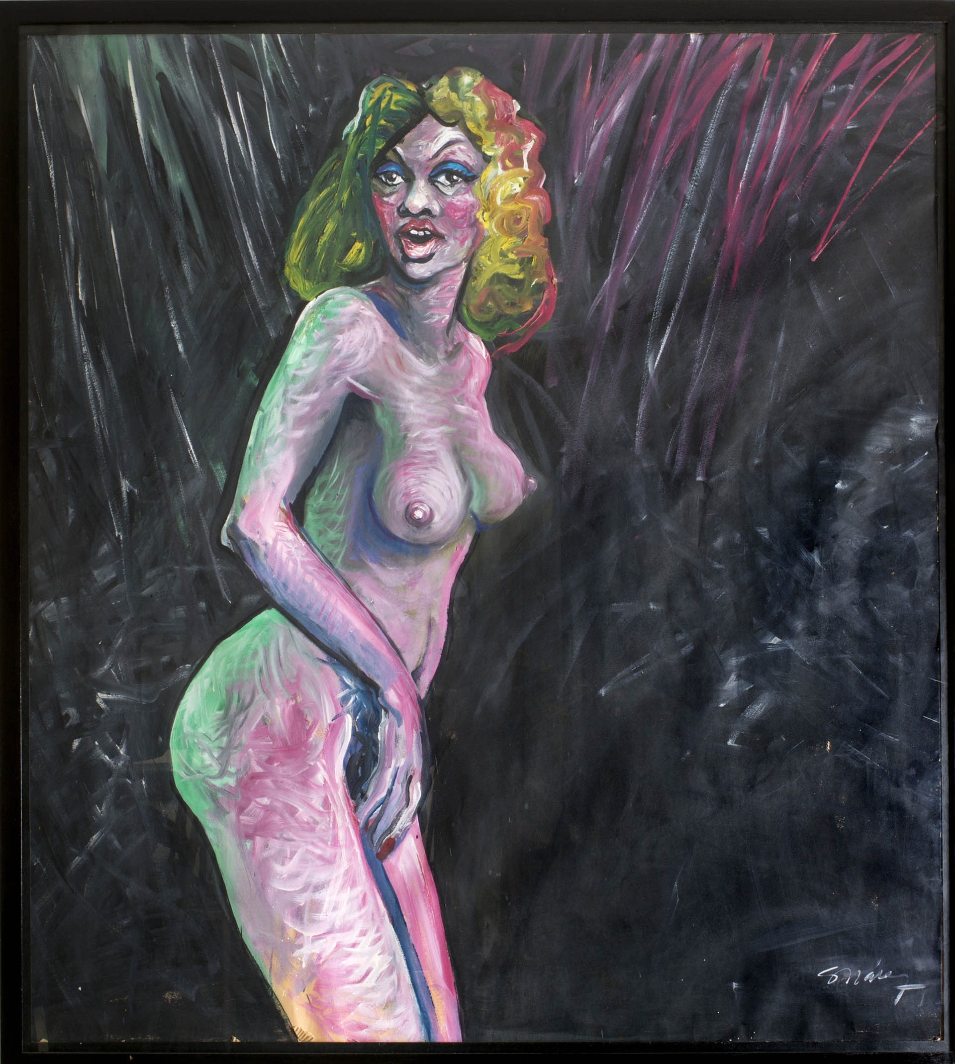 Pablo Suárez, La del cabaret, c.1980
