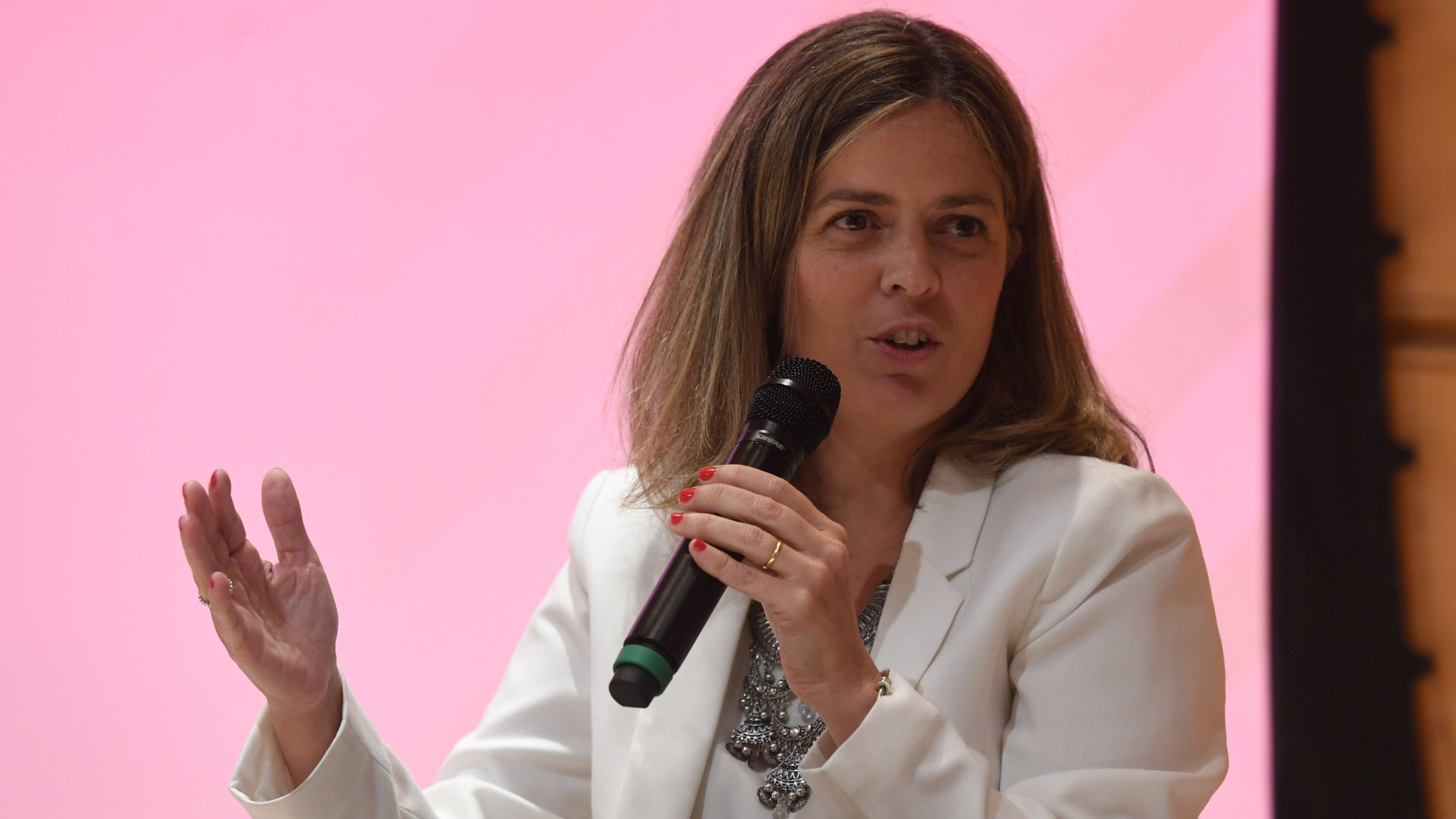 Este año, además, la ejecutiva de Latam fue presidente de Coloquio de Idea (Maximiliano Luna)
