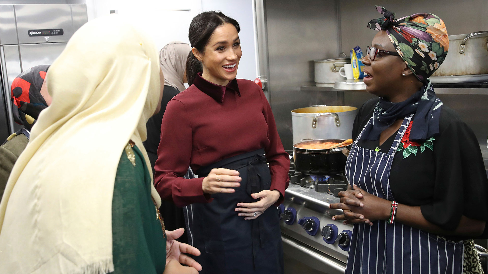 Meghan Markle se casó en mayo con el príncipe Harry. (AP)