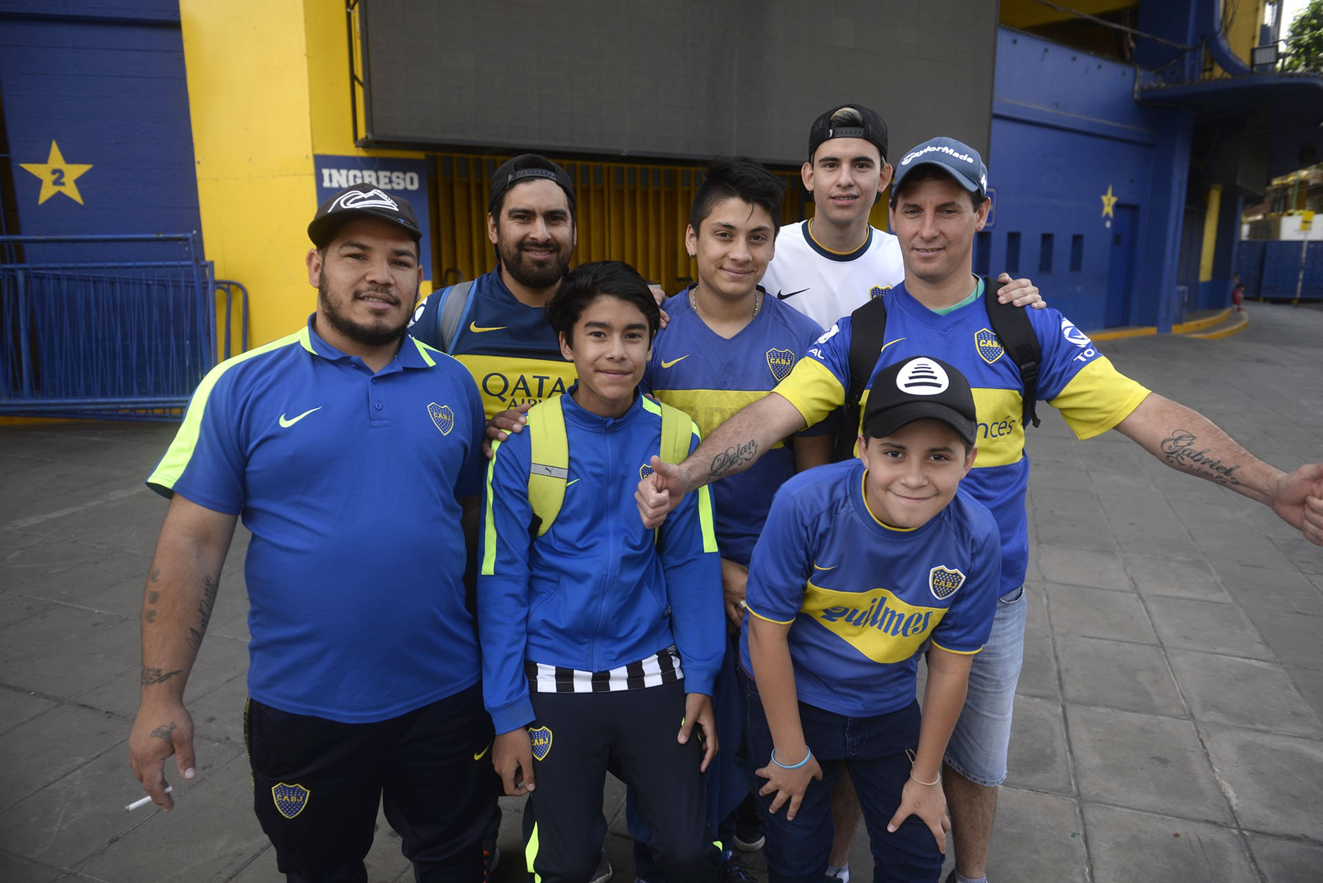 Será el último gesto de respaldo antes del encuentro que definirá al campeón de la Copa Libertadores 2018.