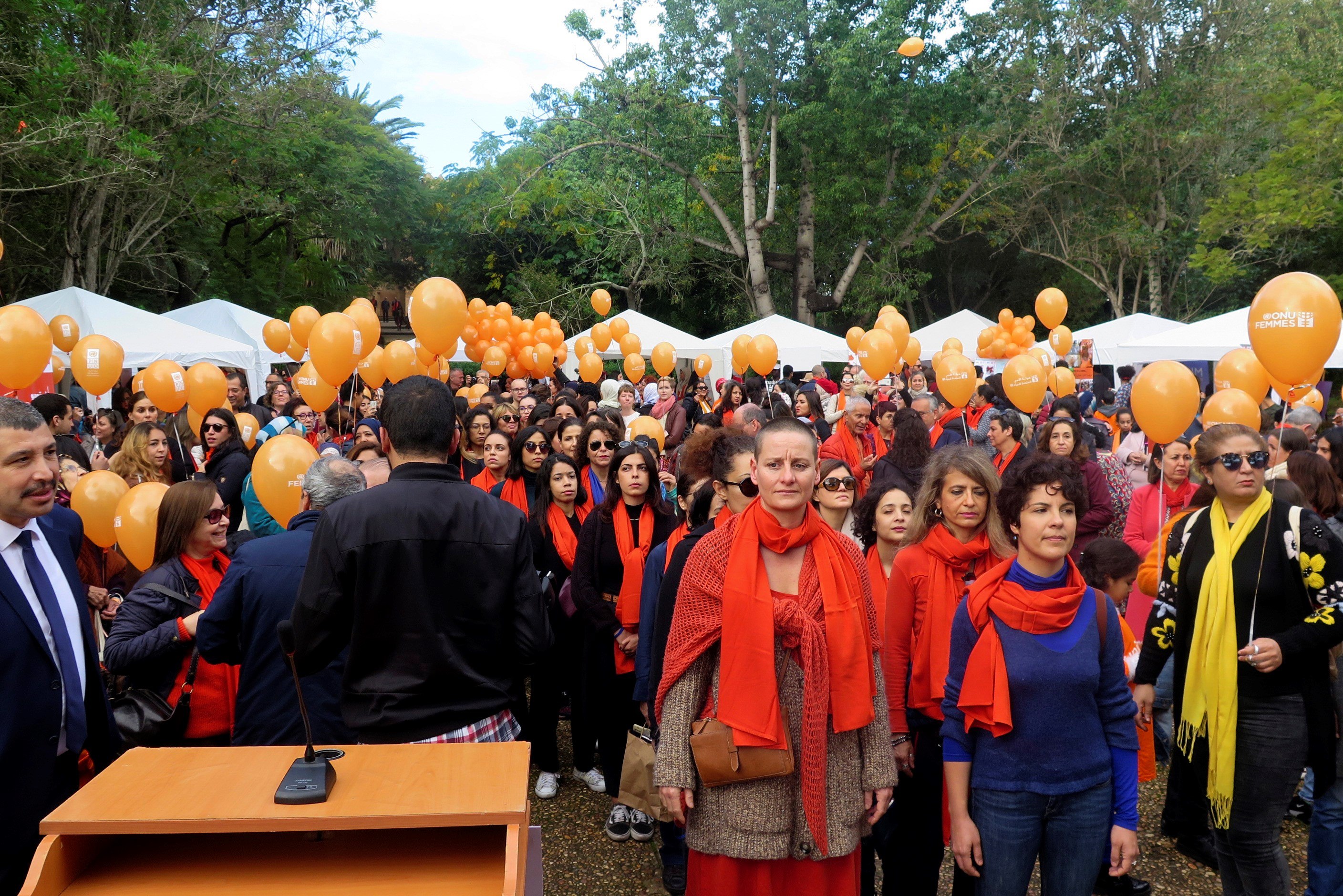 Las fotos de las marchas en contra de la violencia contra las mujeres