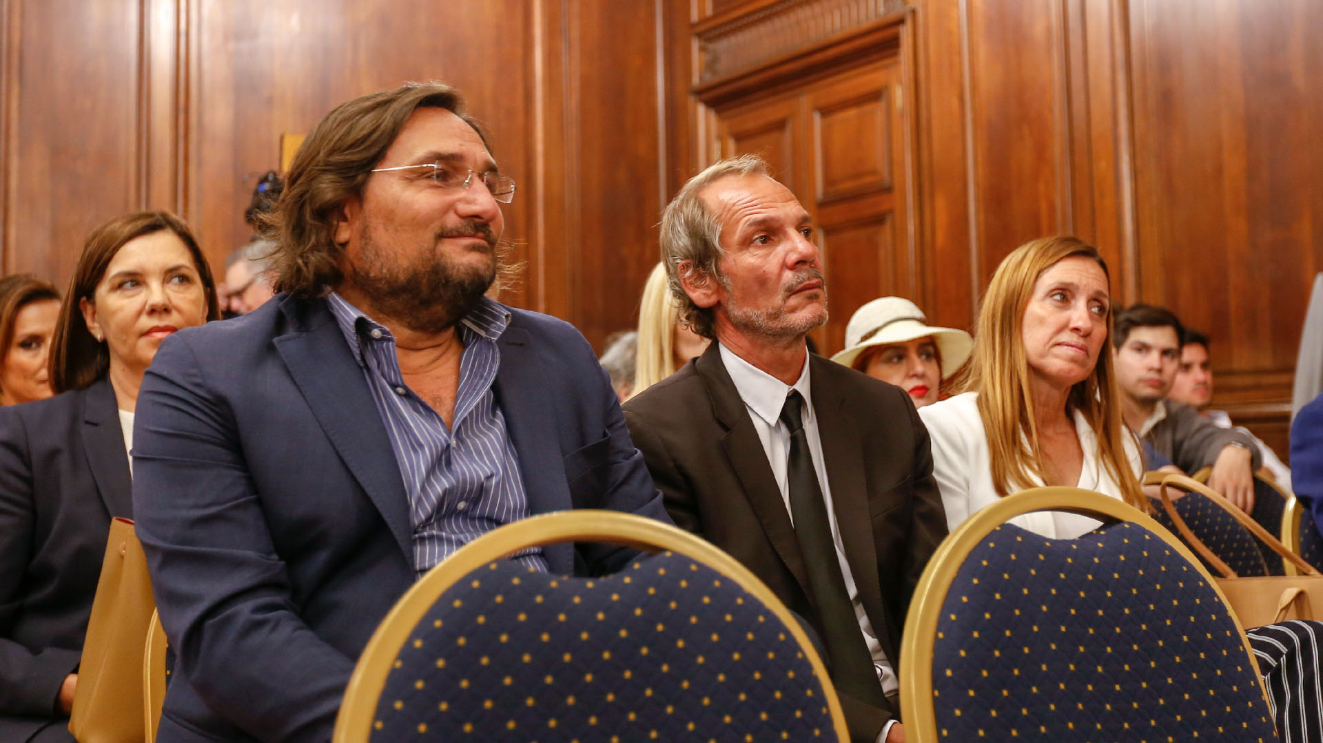 Liliana Parodi (gerenta de programación de América), Martín Kweller (CEO de Kuarzo), Fernando Falce (director comercial de Kuarzo) y Karina Degano (gerenta financiera de Kuarzo)