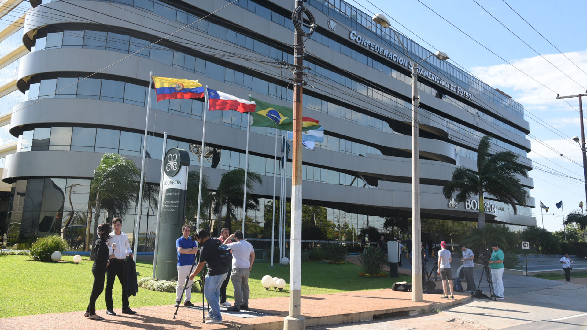 La Superfinal de la Libertadores se juega en las oficinas de la Conmebol en Luque (Dani Duarte)