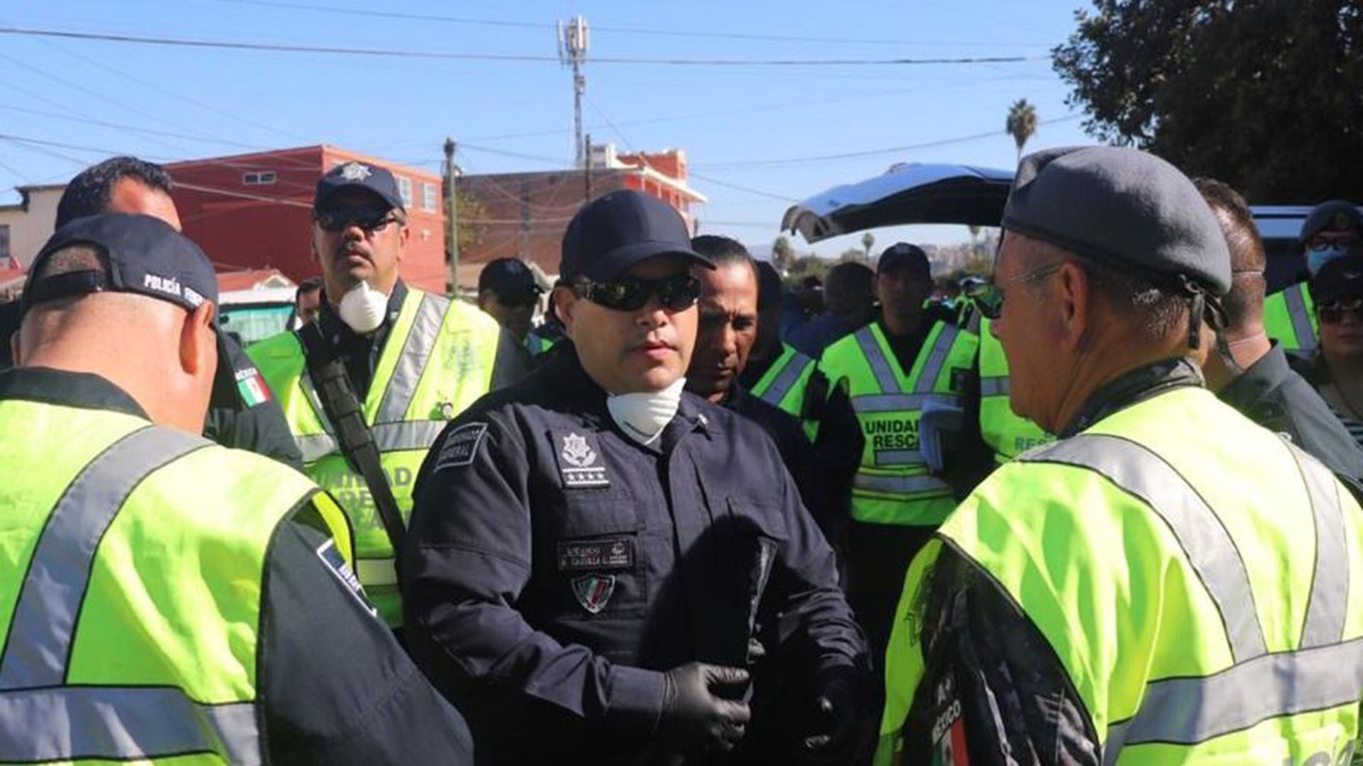 La Policía Federal mexicana reforzó su presencia en Tijuana. (Foto: Especial )