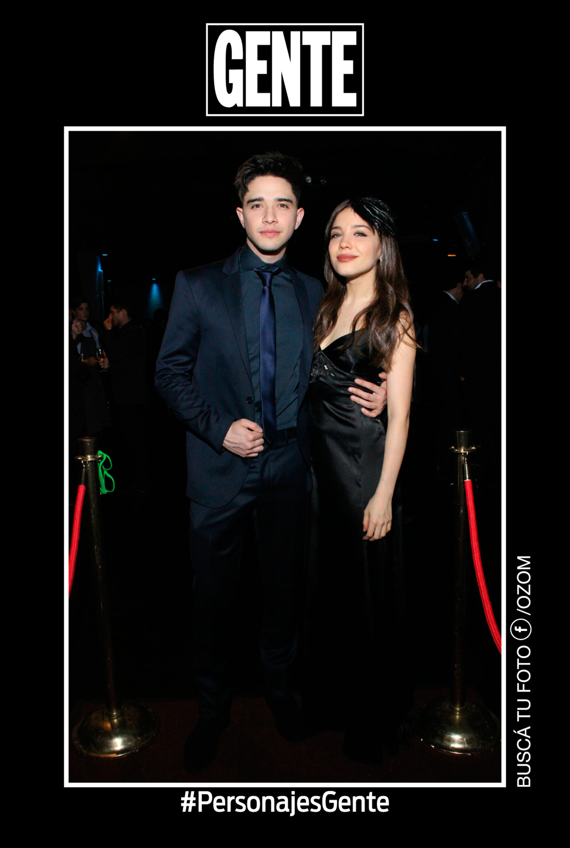 Julián Serrano y Malena Narvay.