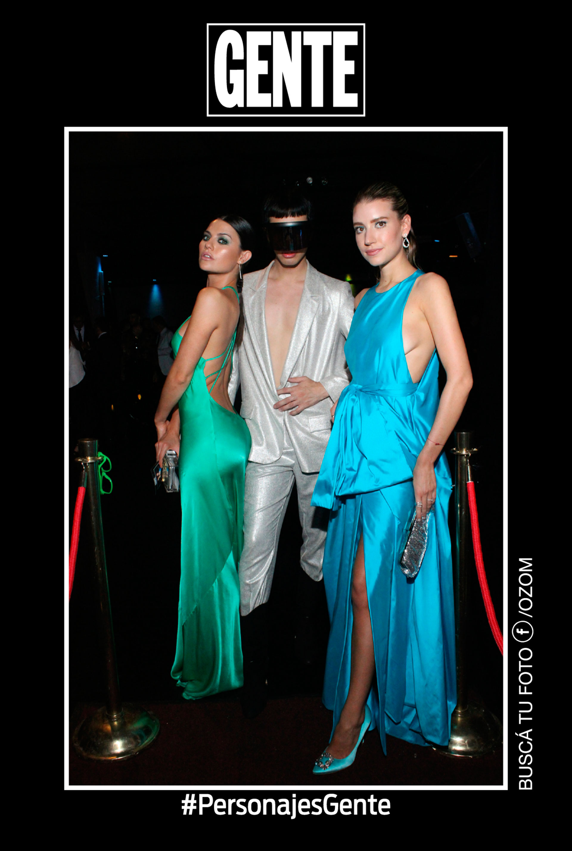 Sofía Jujuy Giménez, Santiago Artemis y Angie Landaburu.