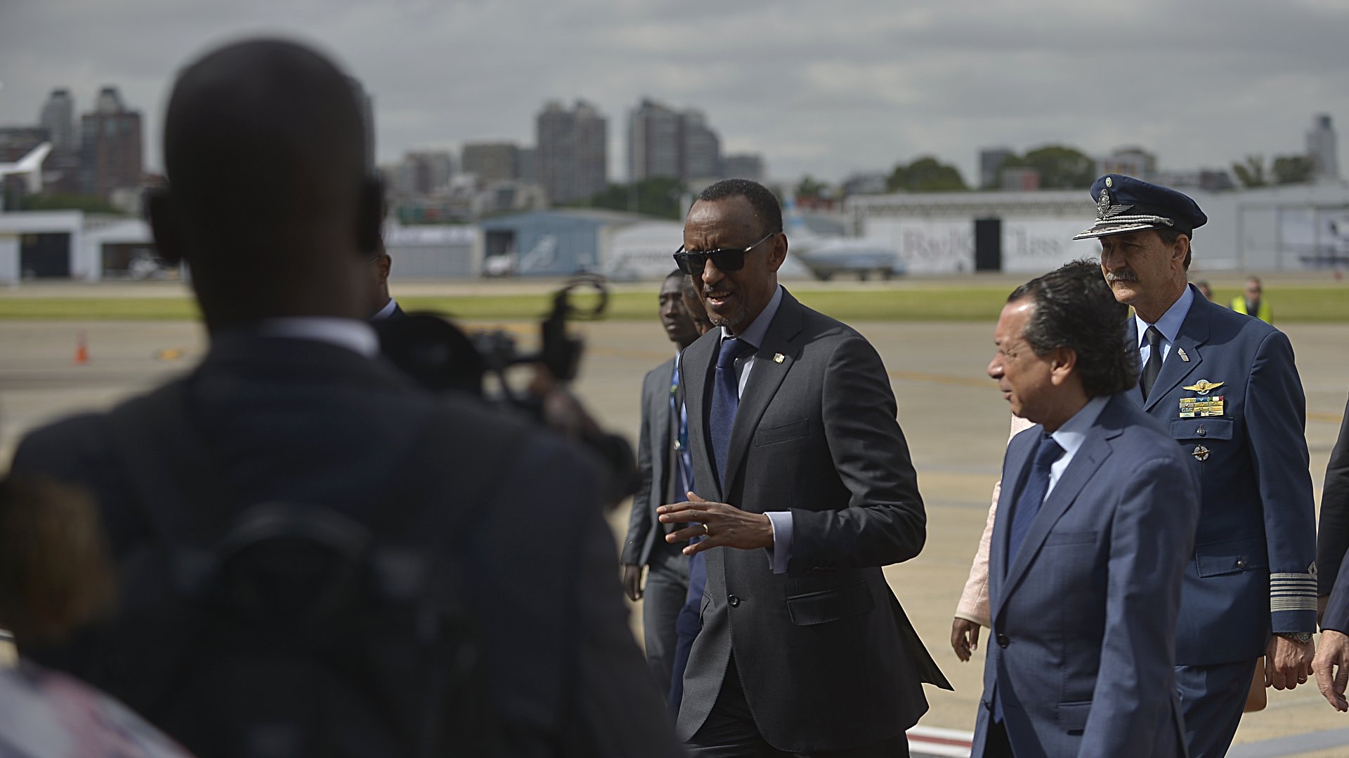 El presidente de Ruanda Paul Kagame fue recibido por Sica