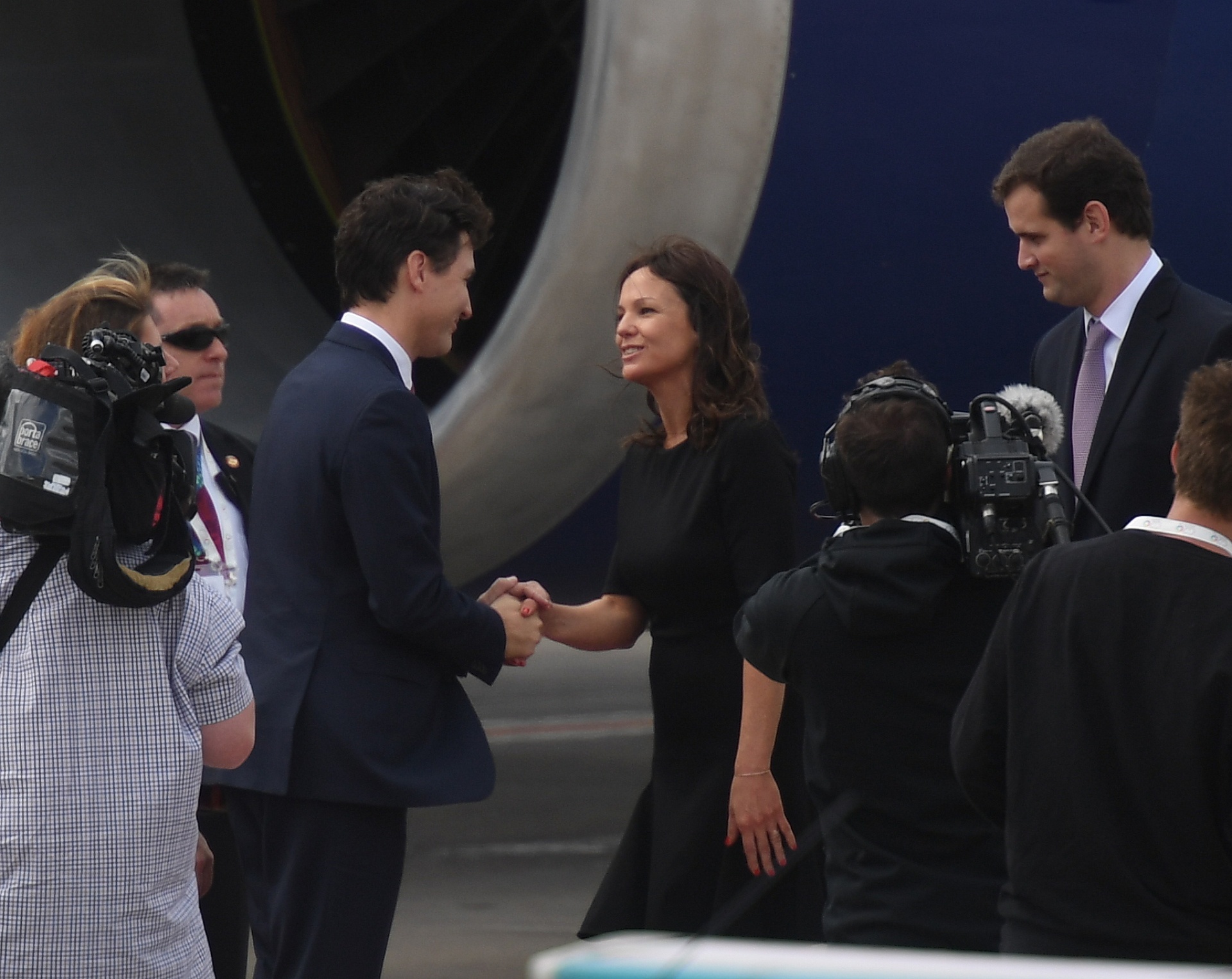 Trudeau recibe la bienvenida de parte de la ministra Stanley