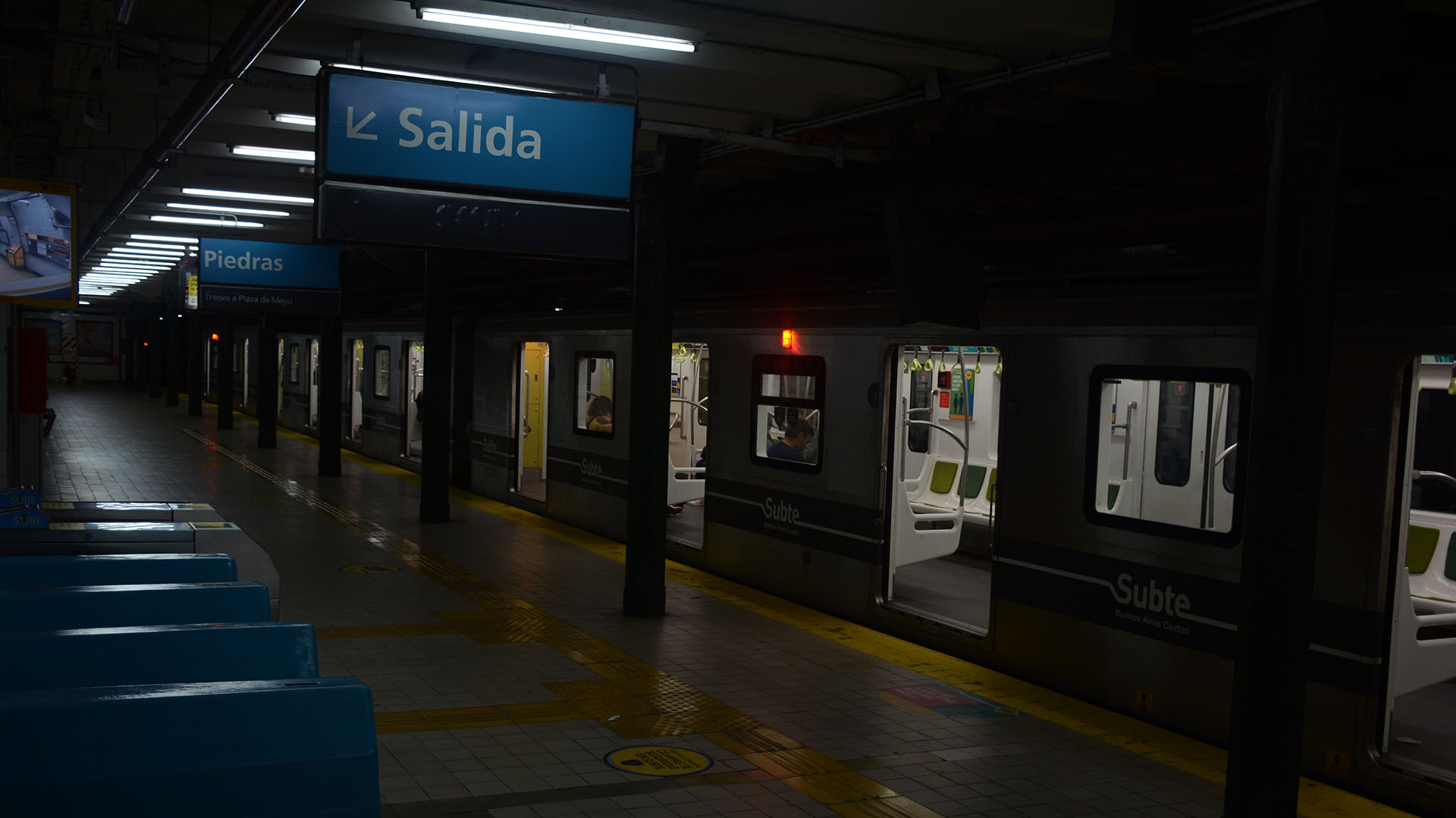 La línea A del subte no funcionará ni mañana ni el sábado (Franco Fafasuli)