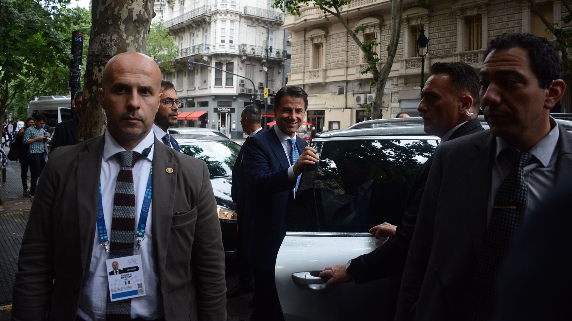 El italiano Giuseppe Conte (Franco Fafasuli)