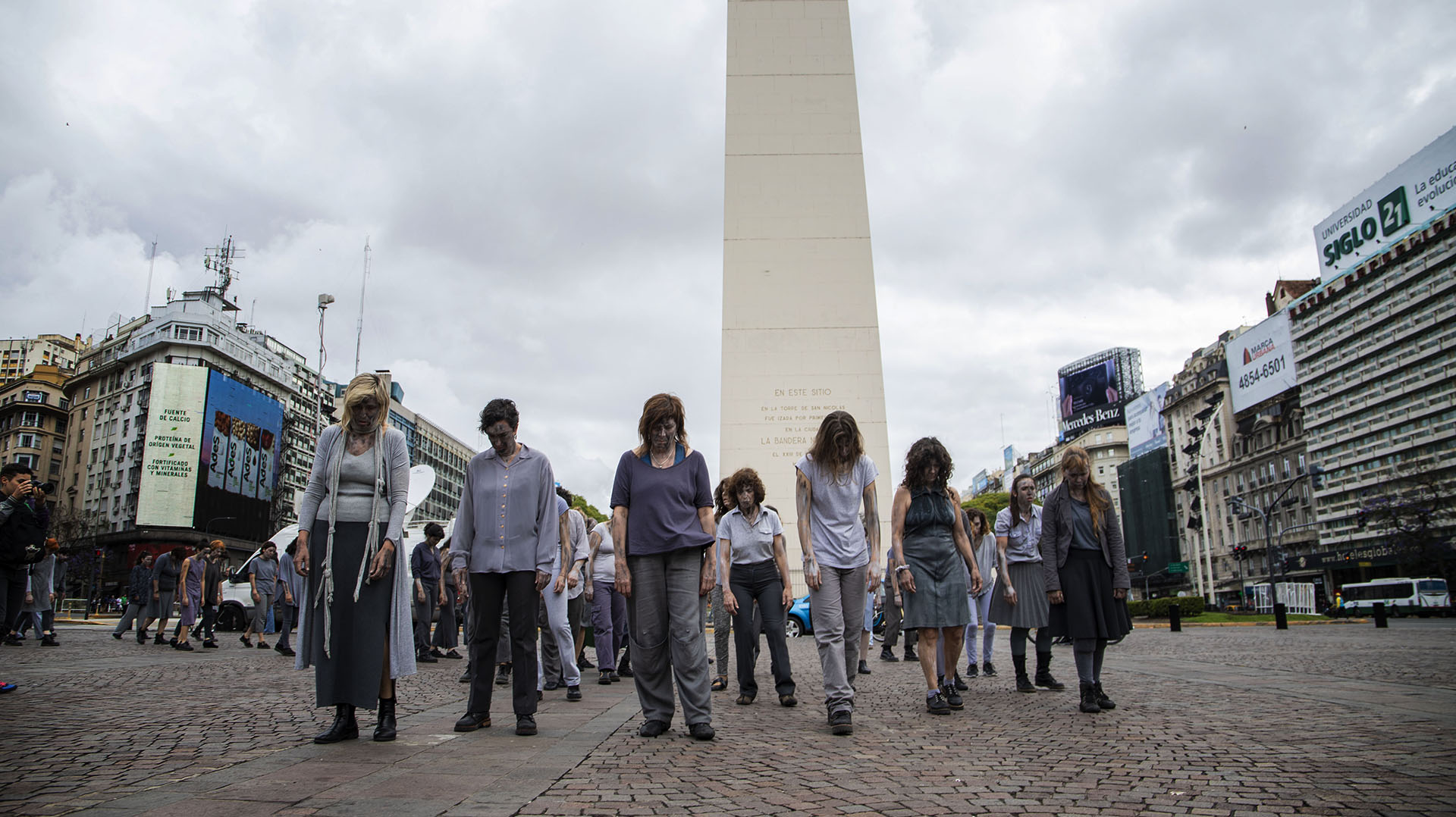 Una de las manifestaciones en contra del G20