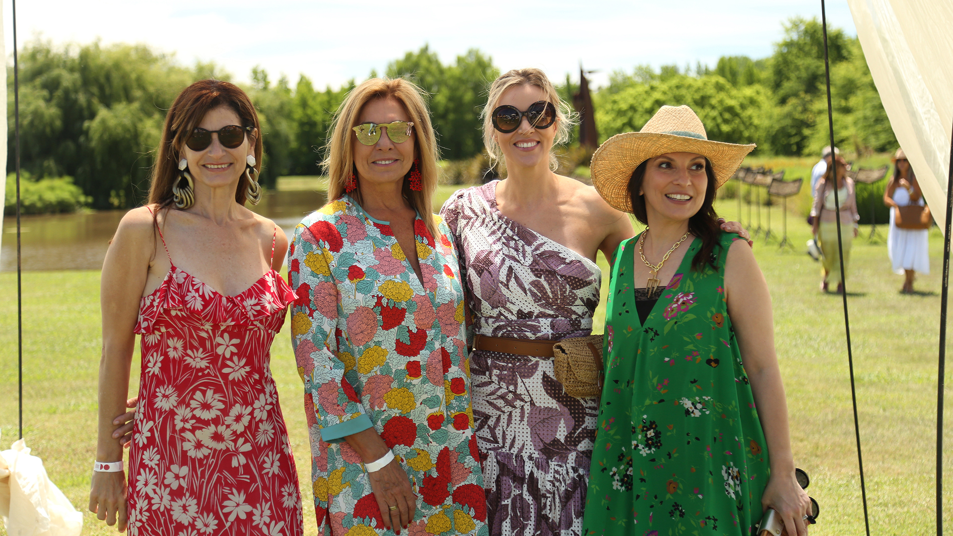 Elena Nofal, Silvina Lage, Eliana Castaño y Larisa Andreani