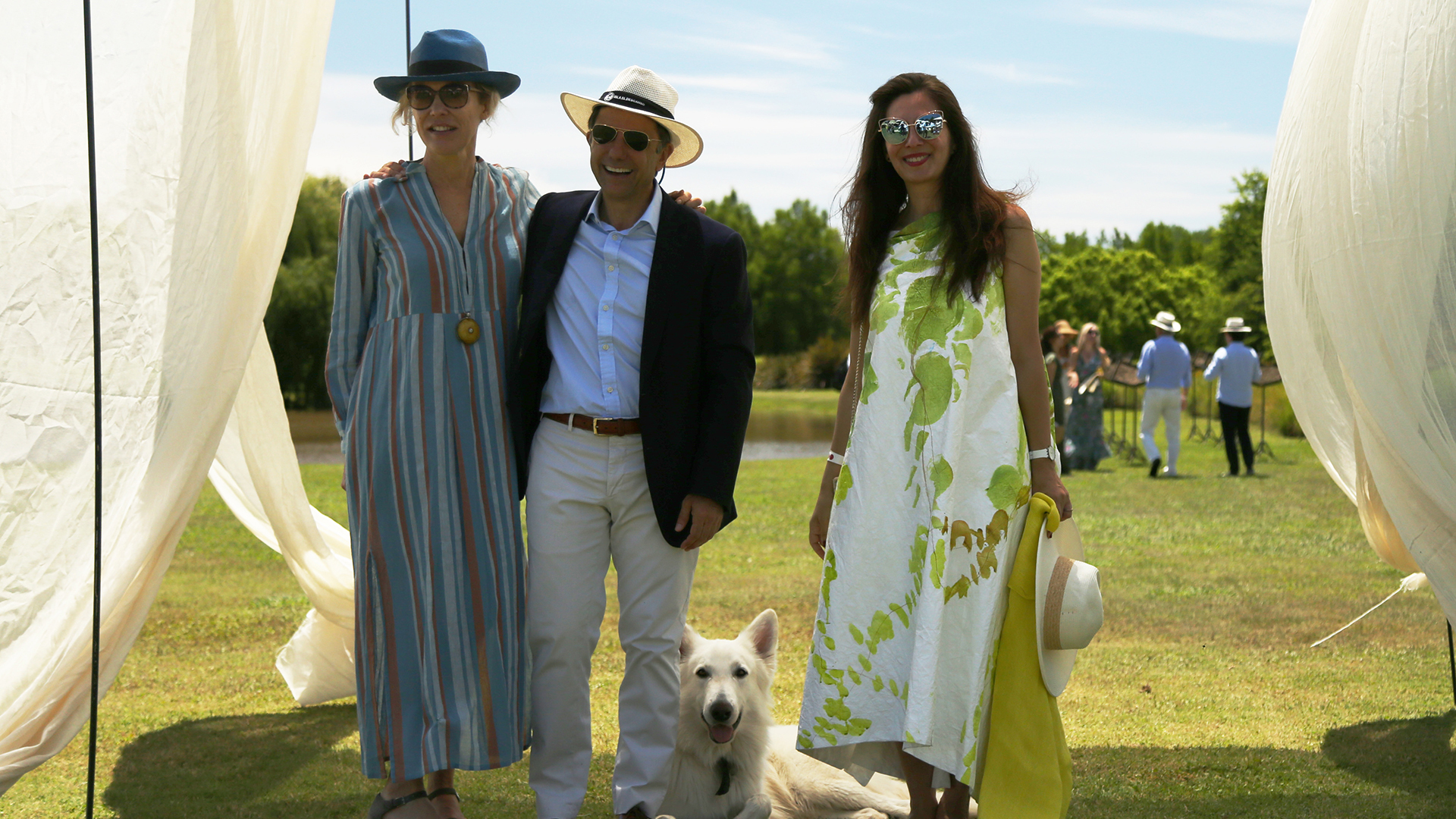 Alexandra de Royere, Claudio Stamato y Paula Toto Blaque