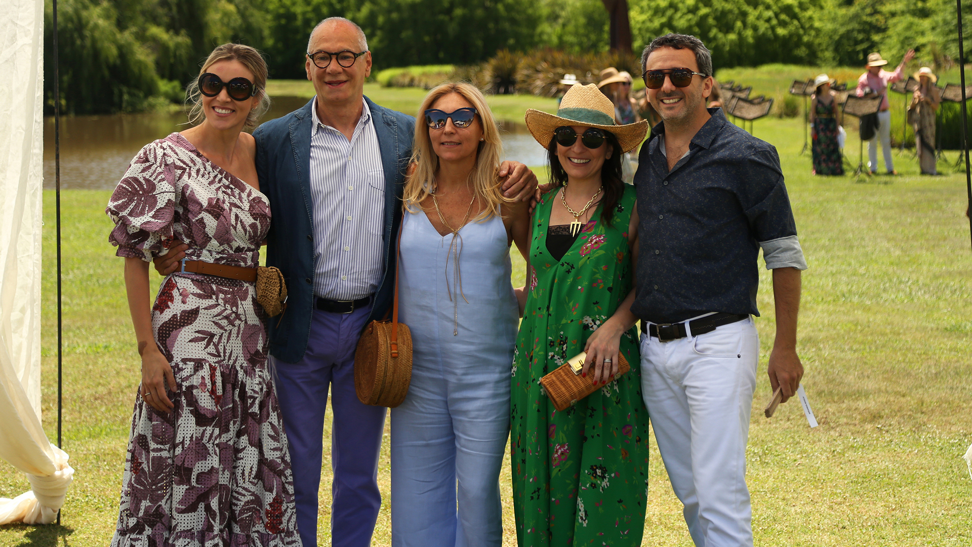 Eliana Castaño, Abel Guaglianone, Daniela Marcuzzi, Larisa Andreani y David Tonconogy