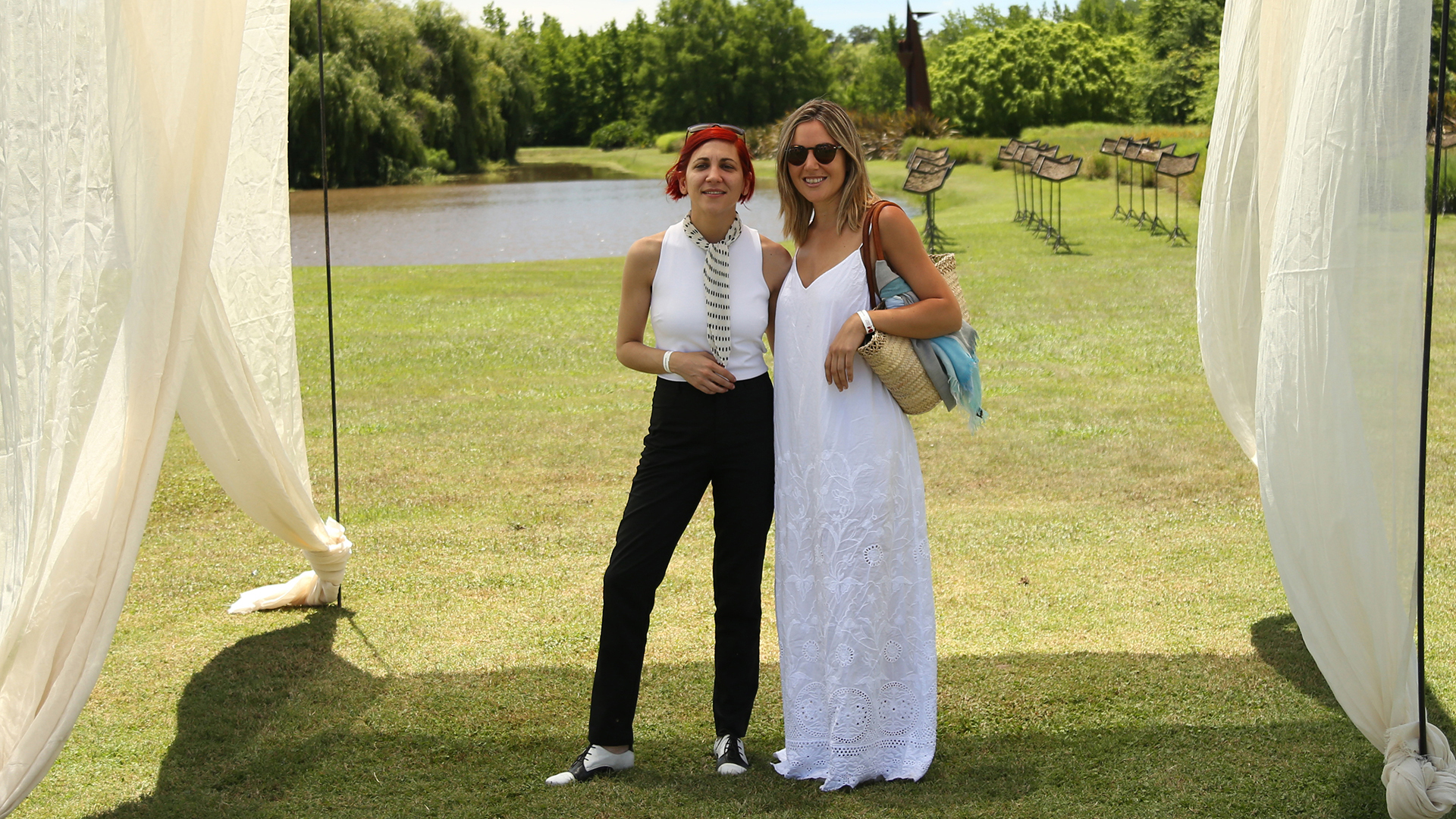 Julia Converti y Titi Siegrist