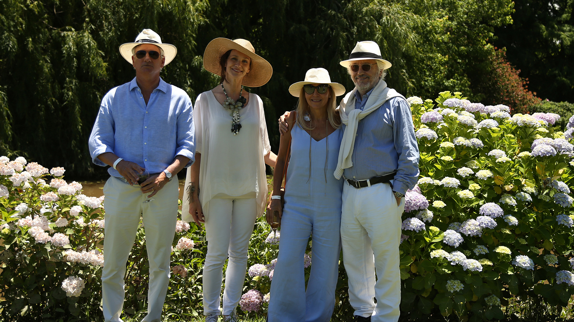 Alejandro Saguier, Laura San Martín, Daniela Marcuzzi y Diego Félix