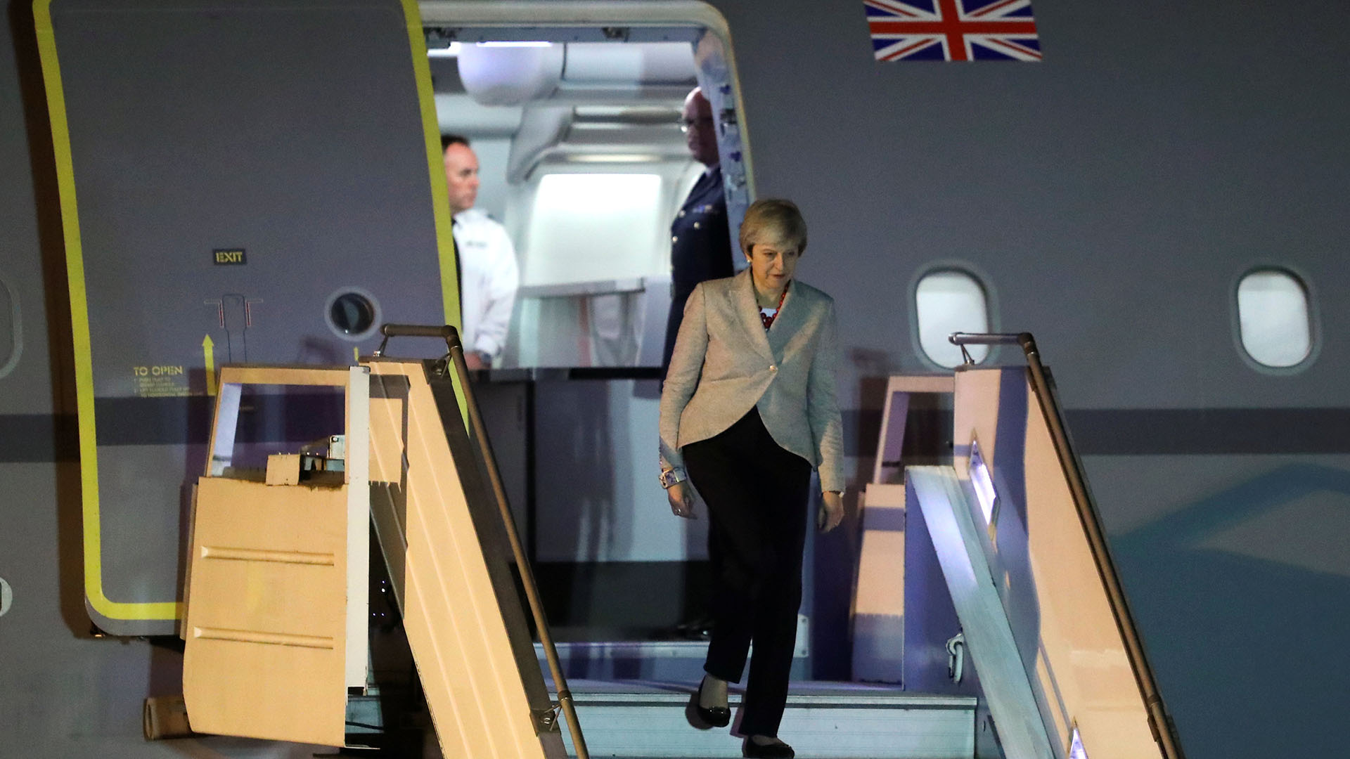La primera ministra del Reino Unido Theresa May