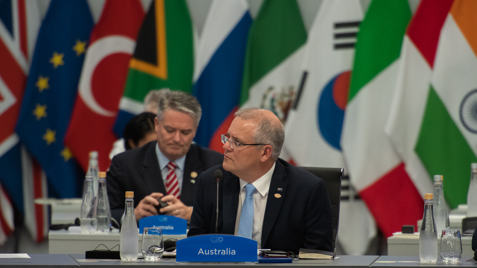 El Primer Ministro de Australia, Scott Morrison