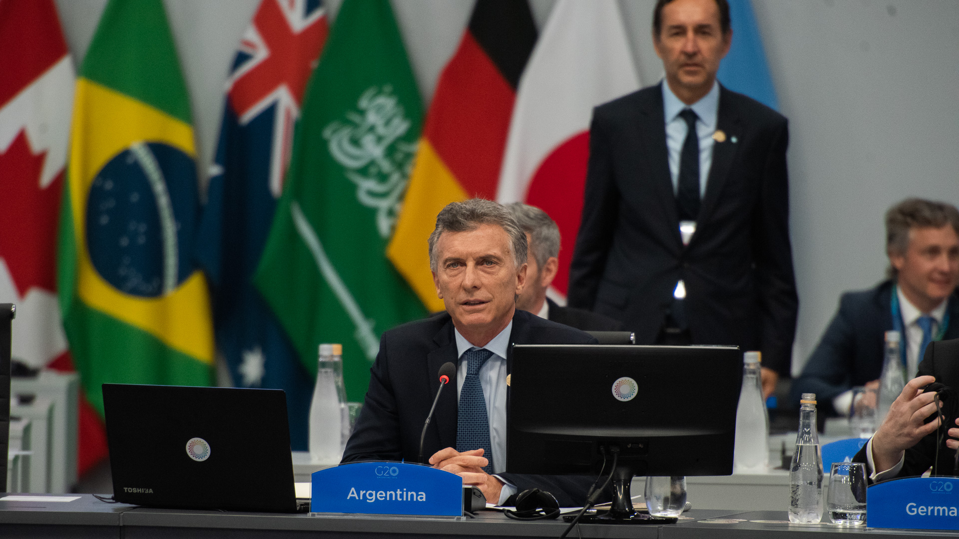 El presidente Mauricio Macri inauguró formalmente este viernes la Cumbre del G20 y así se abrieron las discusiones del primer día de debates