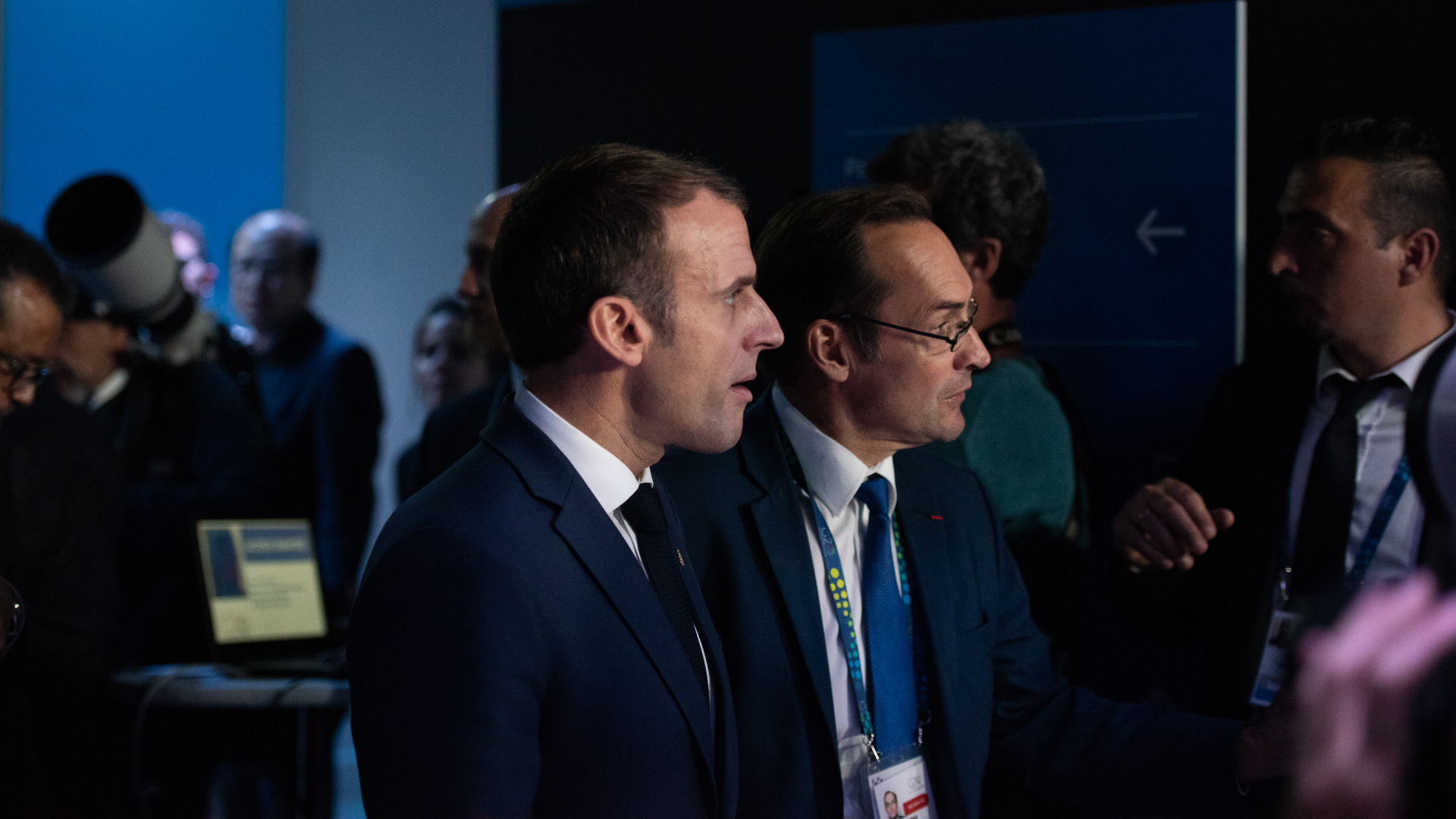 El presidente de Francias, Emmanuel Macron