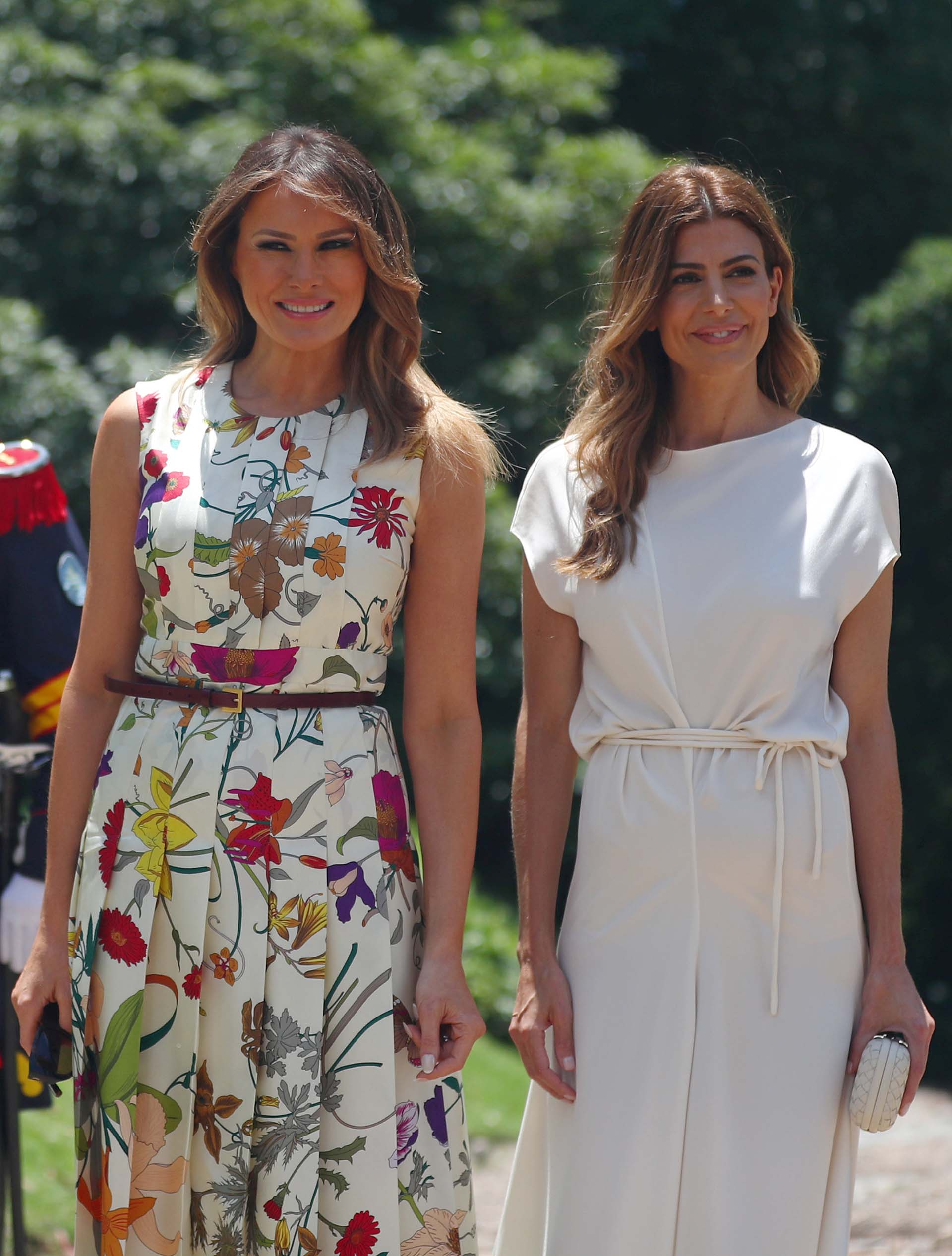 Melania Trump y Awada
