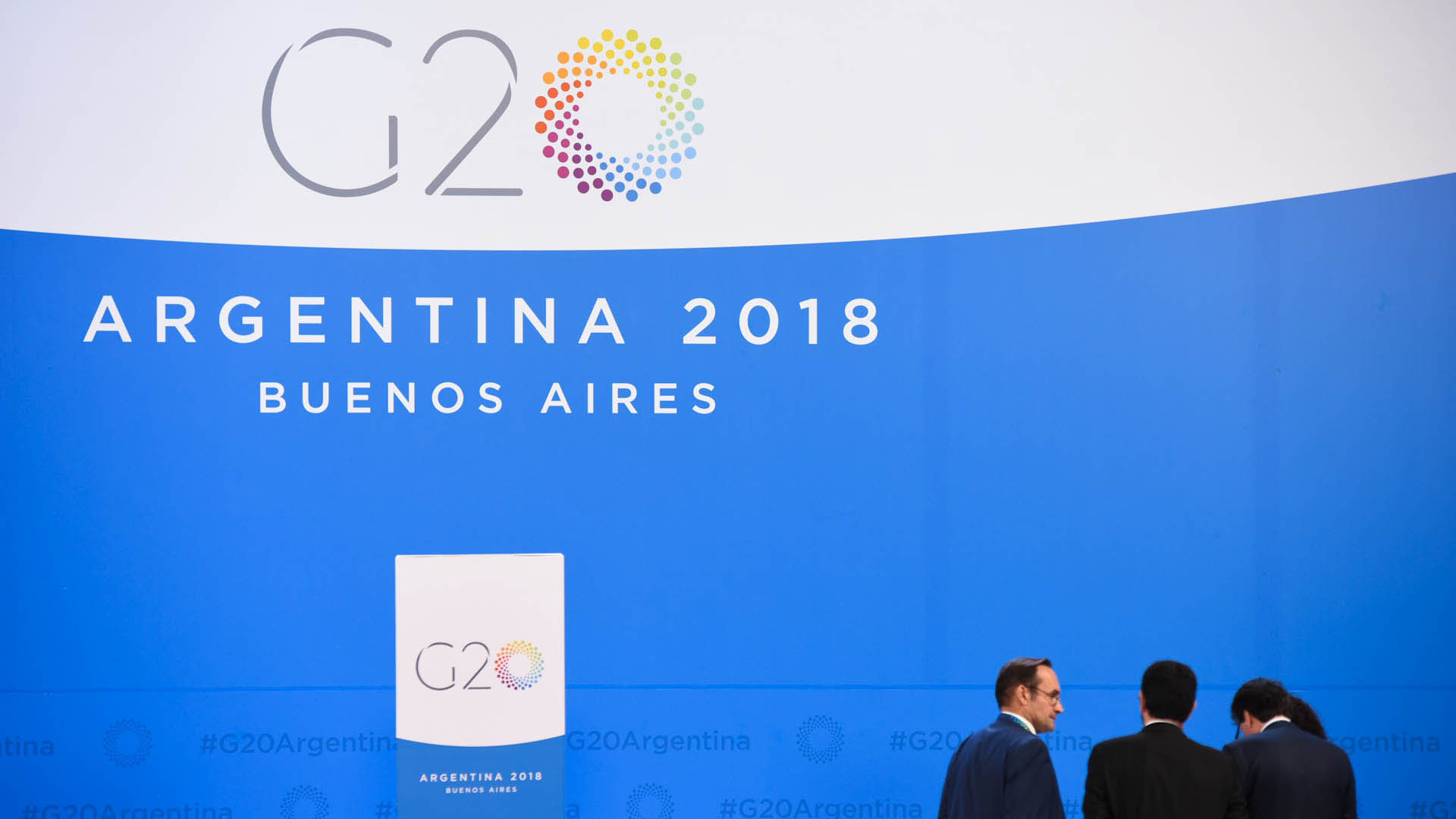 El encuentro de los líderes políticos más importantes del mundo tiene lugar en el predio de Costa Salguero