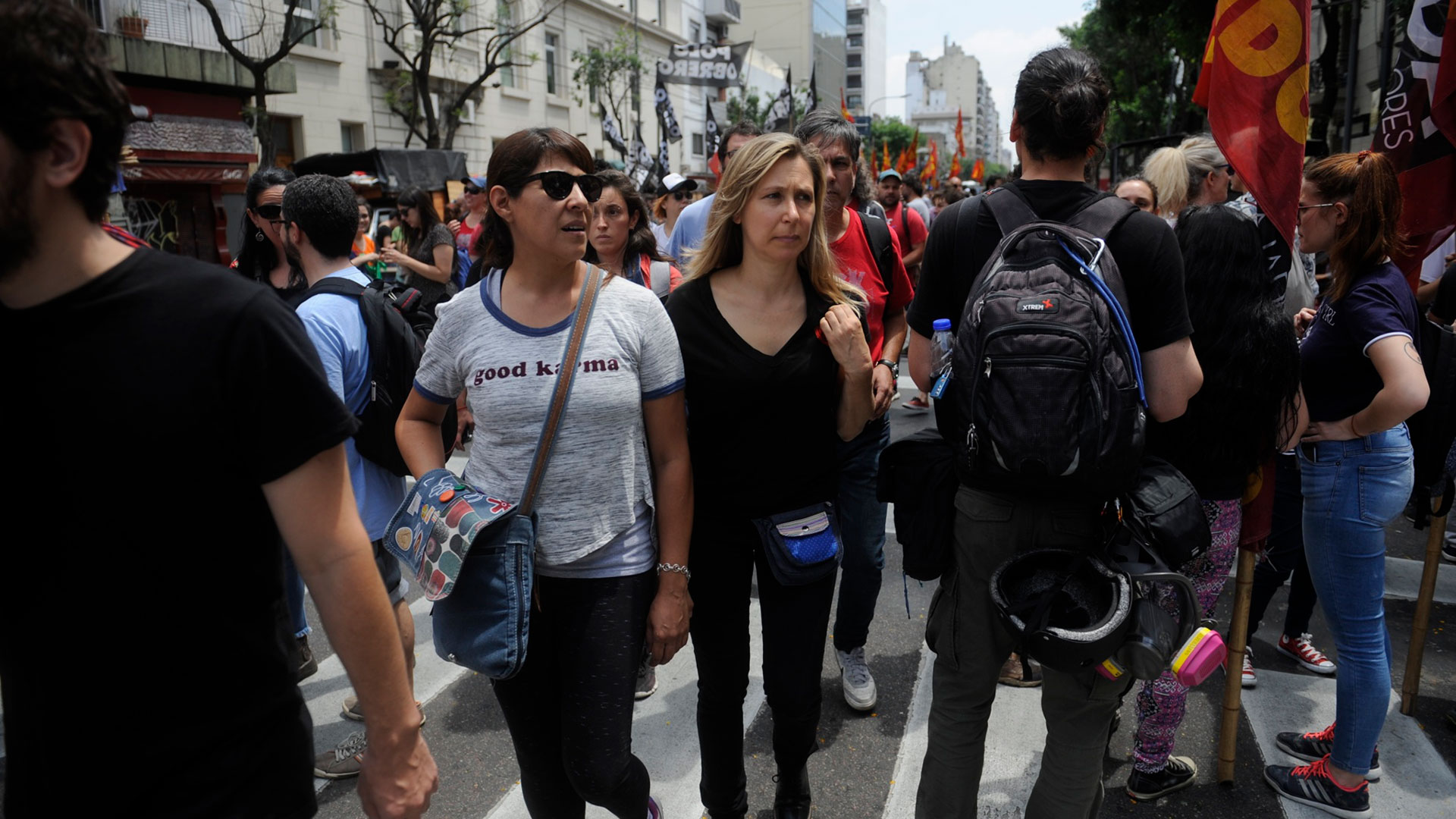 La dirigente del PTS, Myriam Bregman
