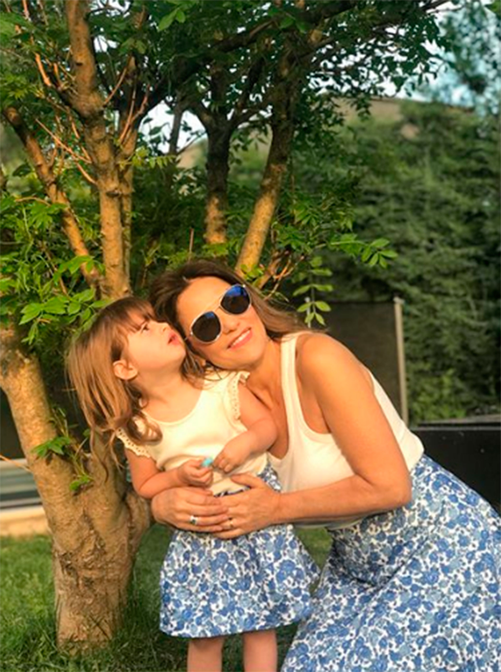 Fernanda Callejón y su hija