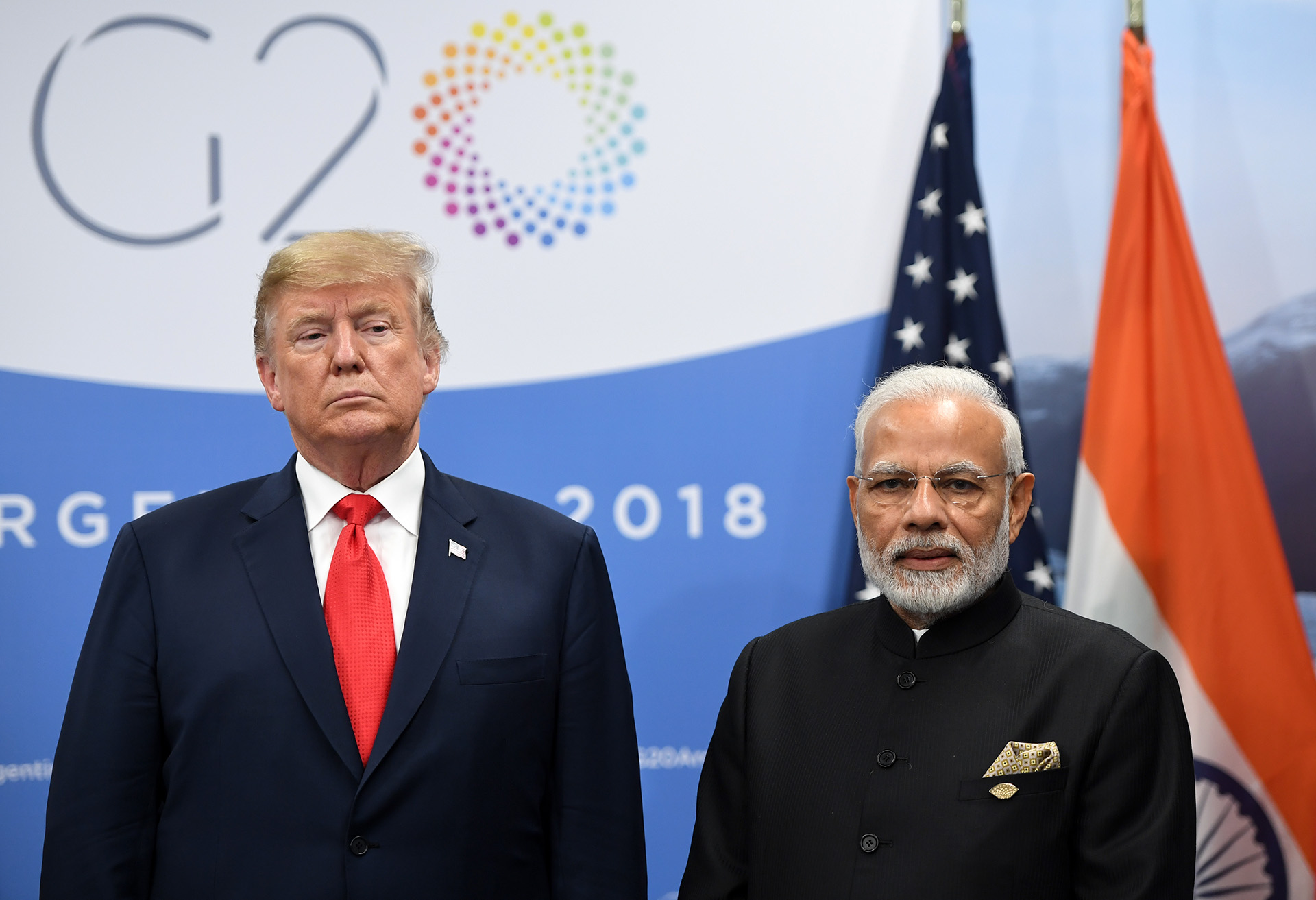 Trump y Modi