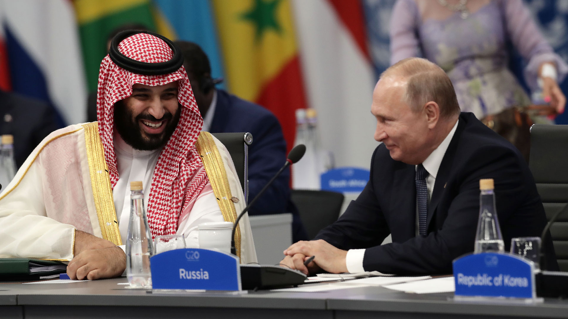 Bin Salman y Putin