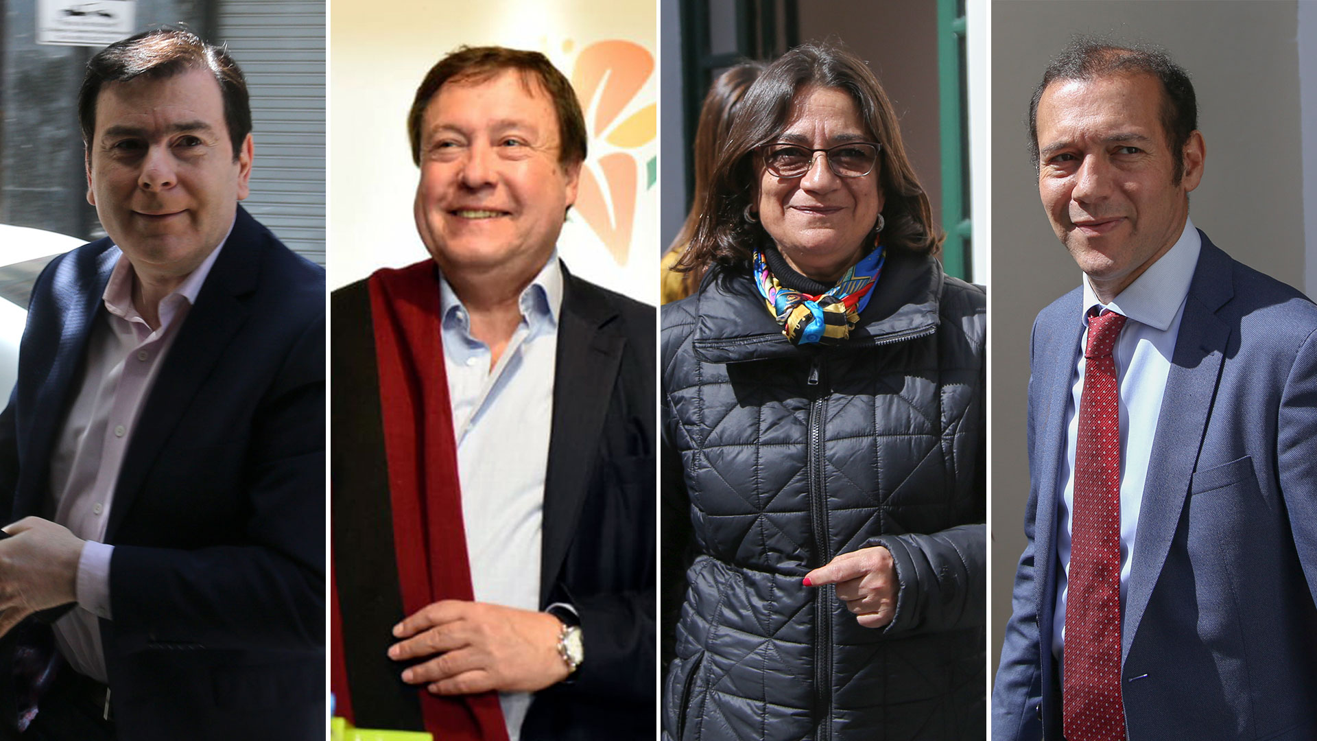 Los gobernadores Gerardo Zamora, Alberto Weretilnek, Lucía Coorpacci y Omar Gutiérrez