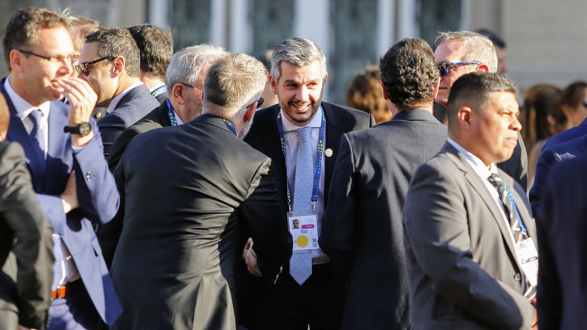 El jefe de Gabinete Marcos Peña