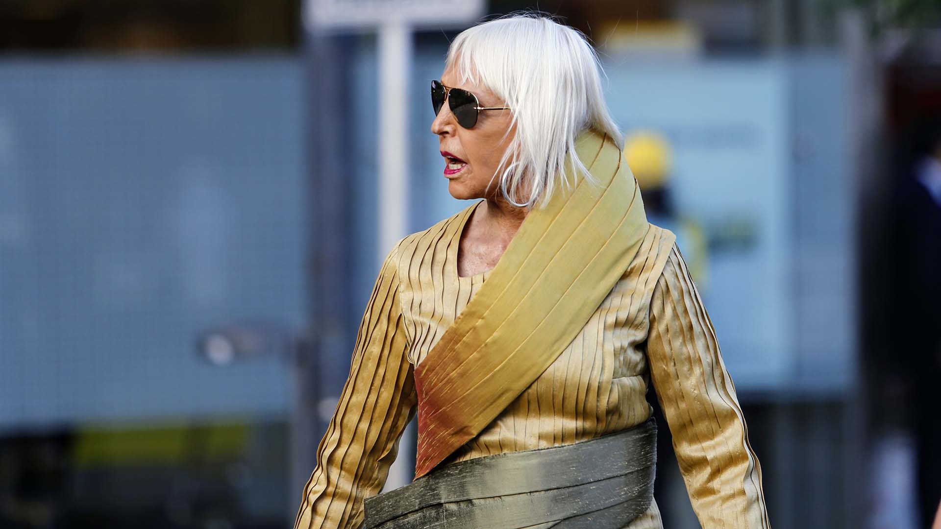 La artista Marta Minujín asistió a la gala