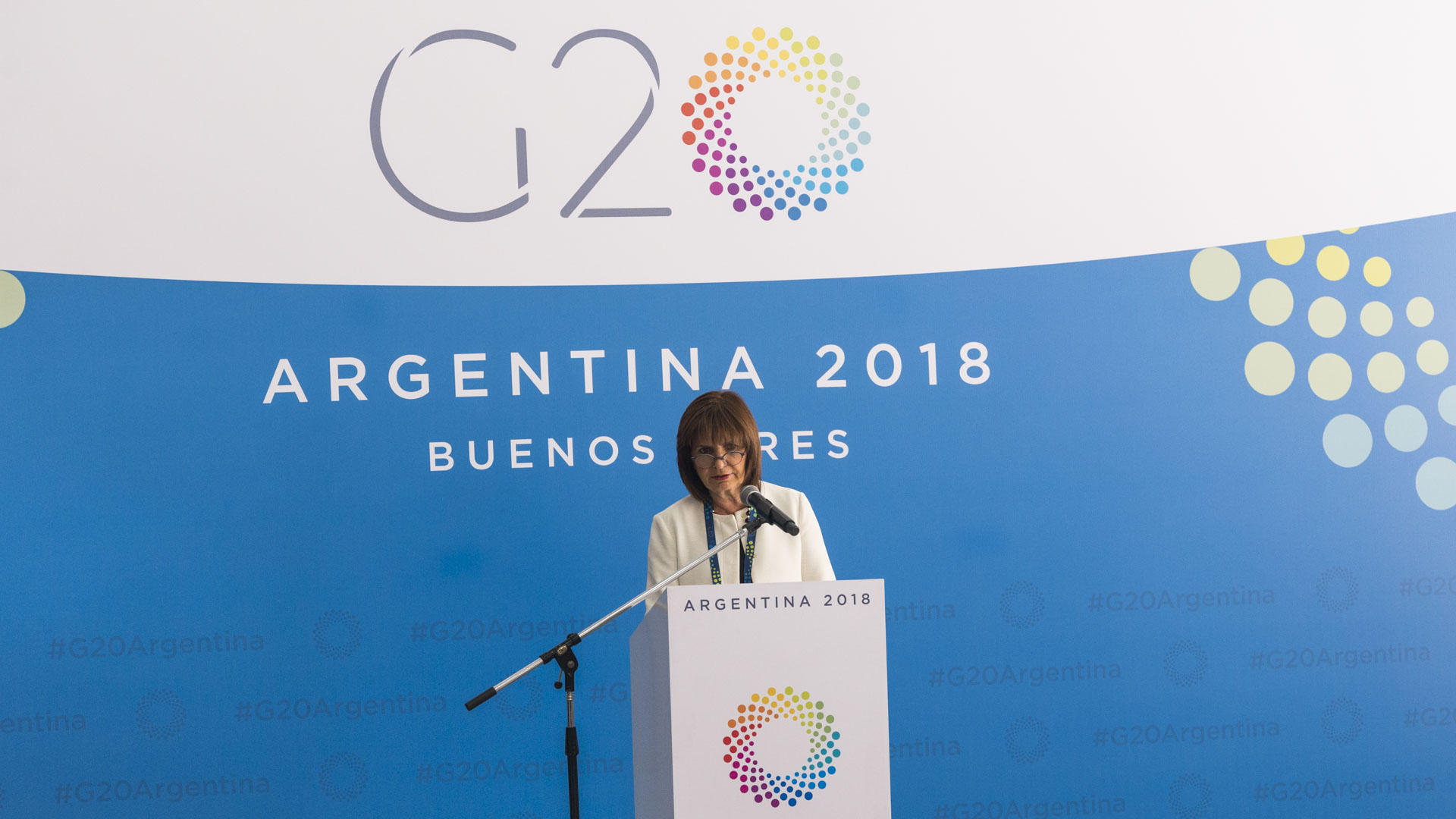 Patricia Bullrich, ministra de Seguridad (Julieta Ferrario)