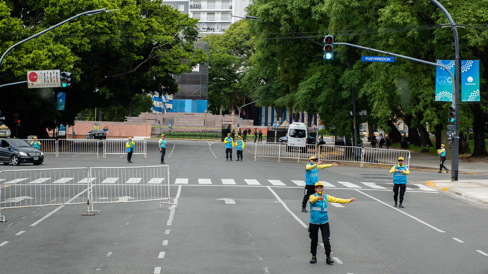 Los cortes de calle en el centro porteño