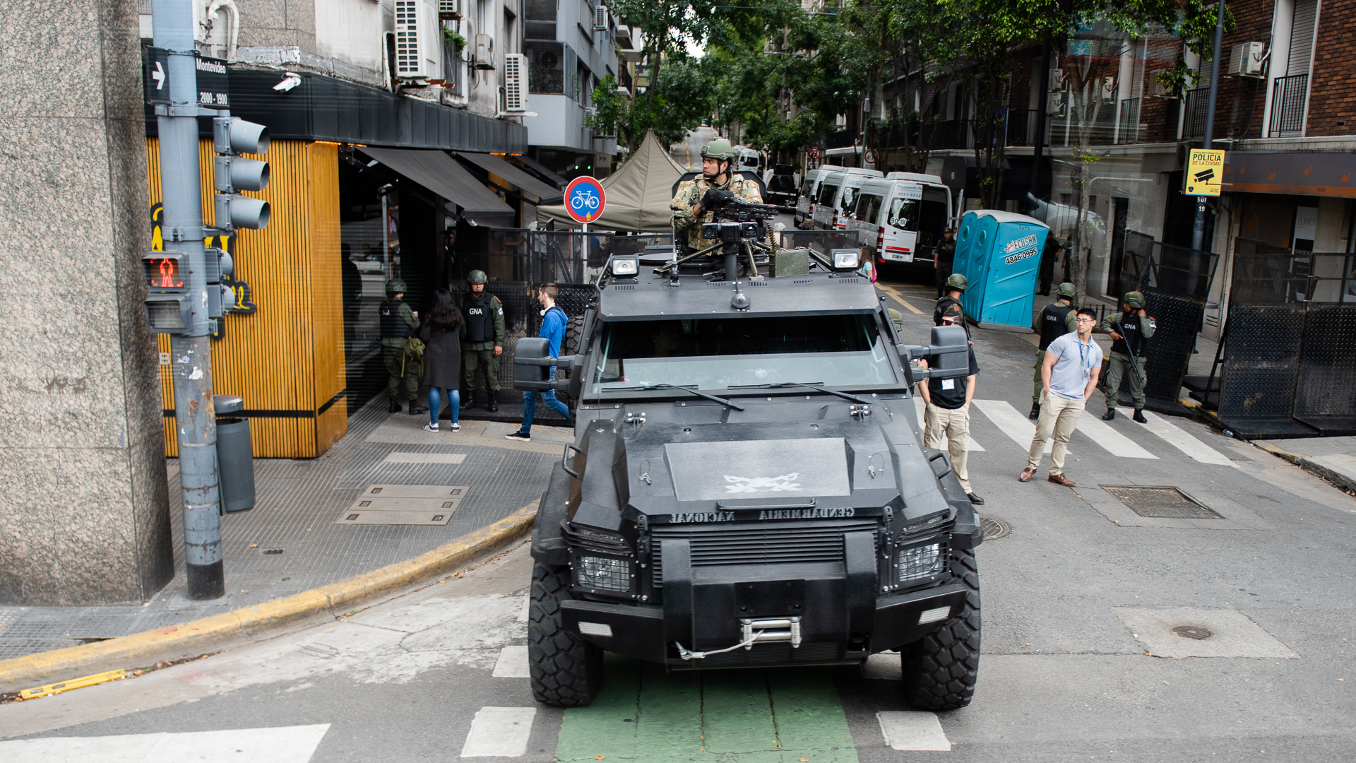 El Gobierno dispuso de un férreo operativo de seguridad para que no se produzcan incidentes