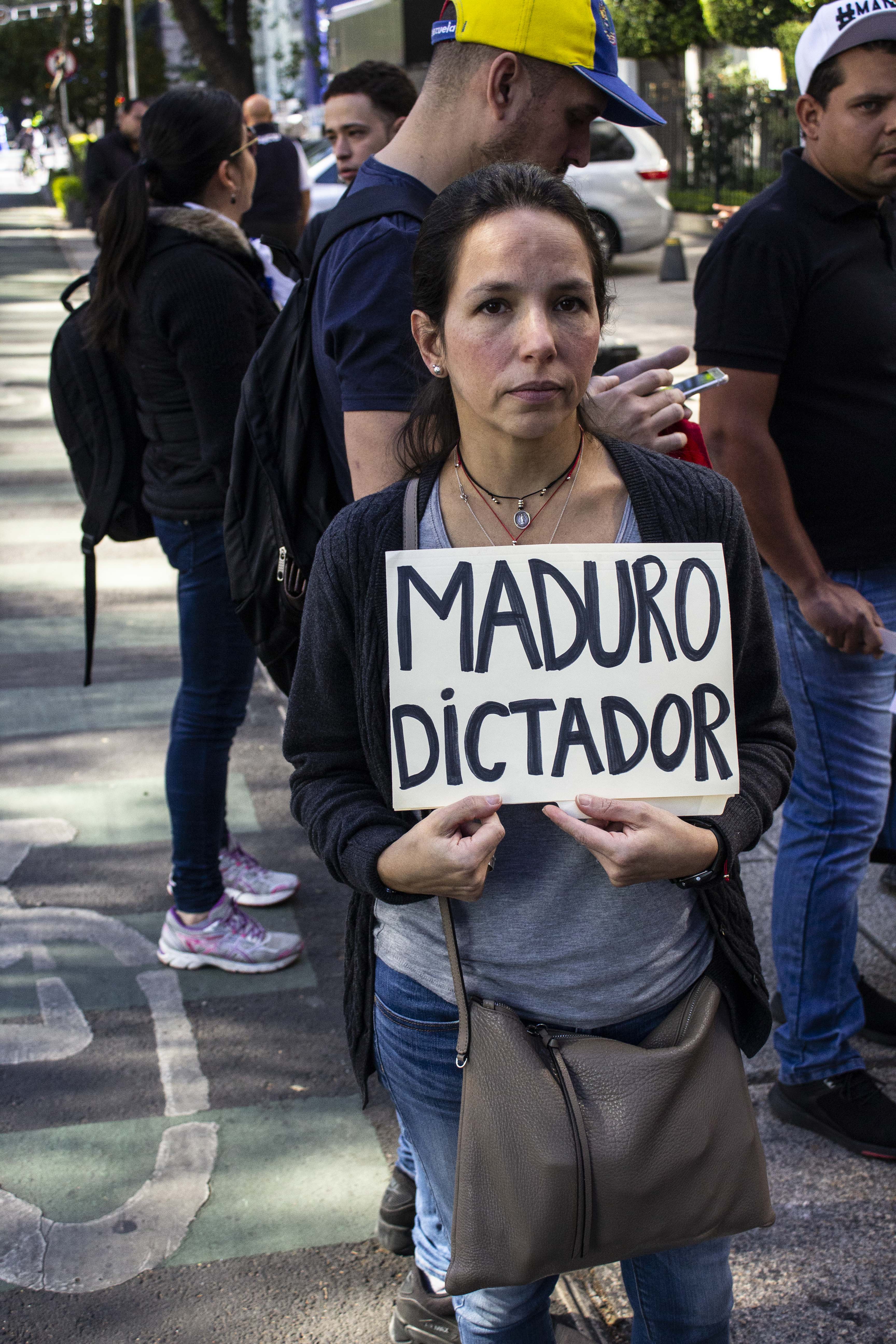 Oriette Schadendorf, hija del ex alcalde metropolitano de Caracas, Antonio Ledezma. (Foto: Gibrán Casas, Infobae)